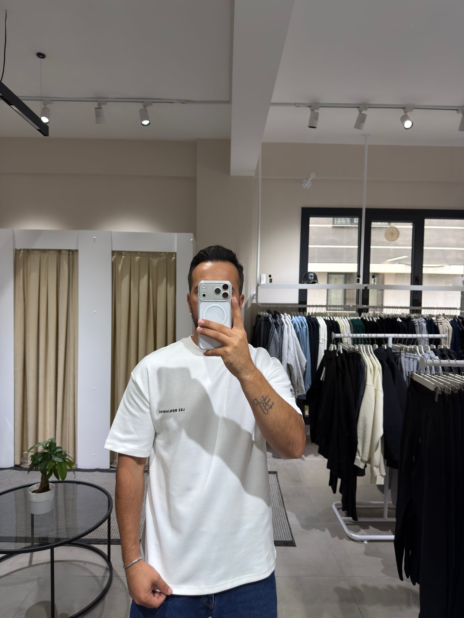 Les Beyaz Tshirt