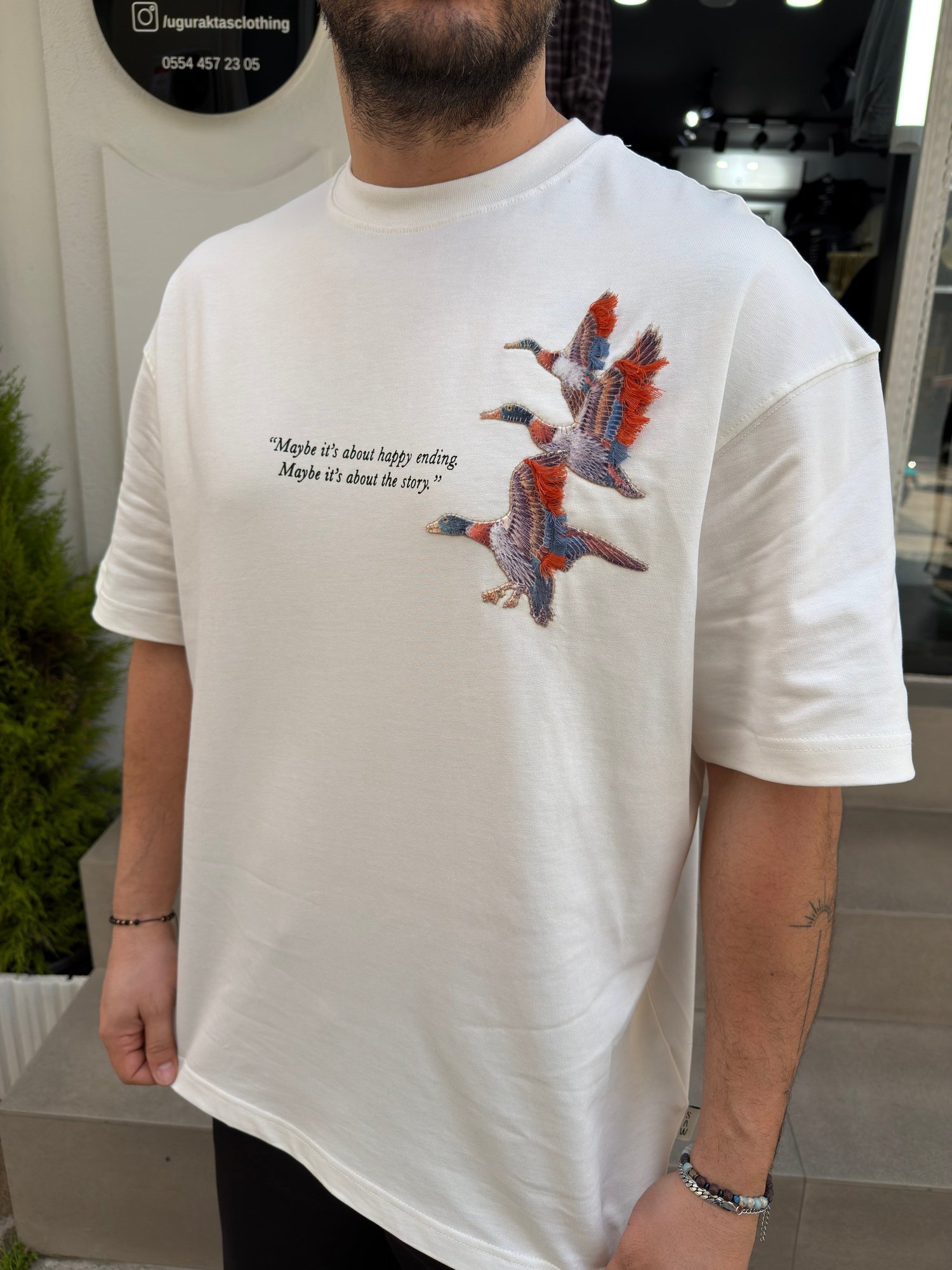 Mallard Patchli Oversize Tshirt
