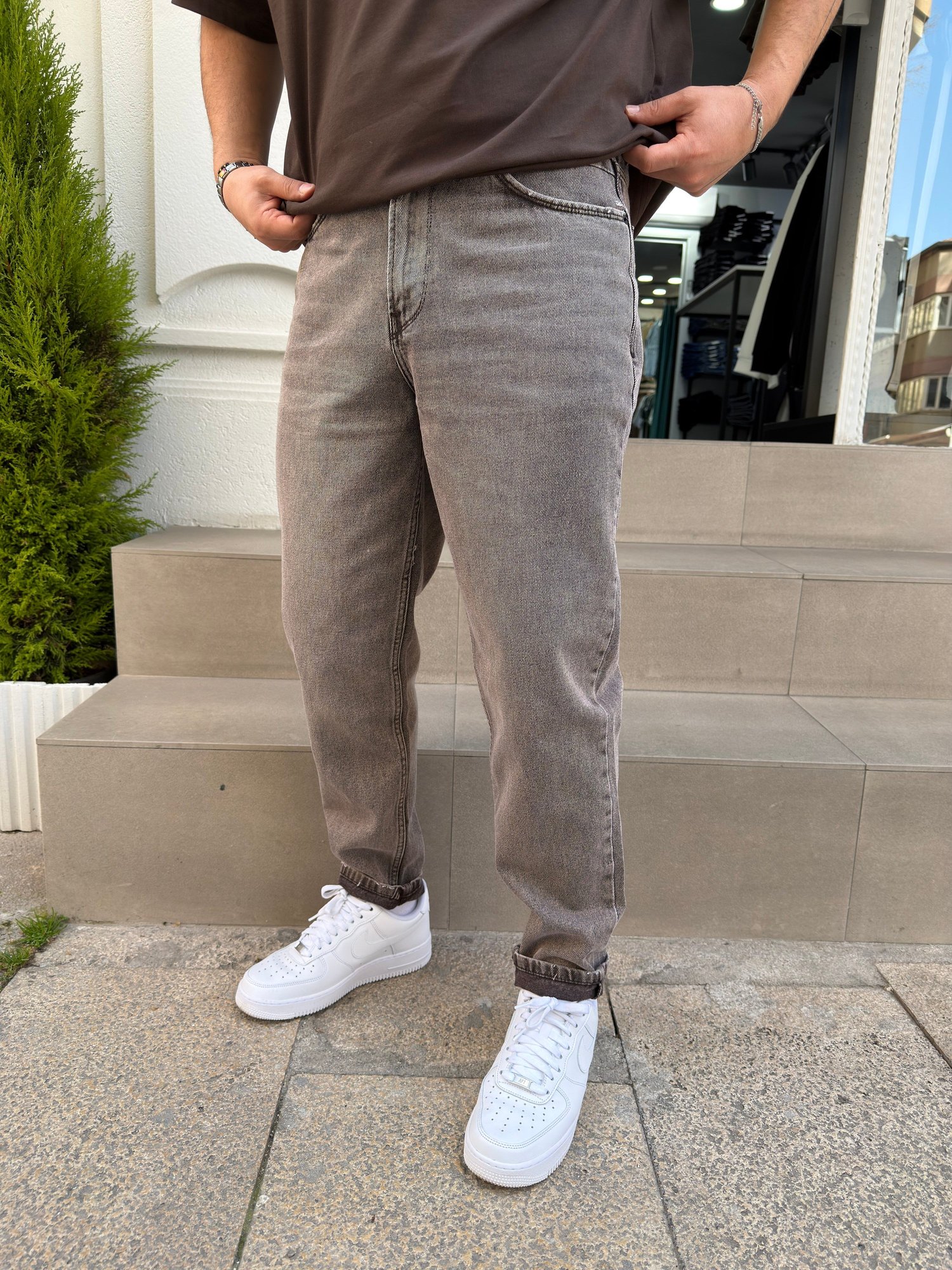 Yıkamalı Boyfriend Jean