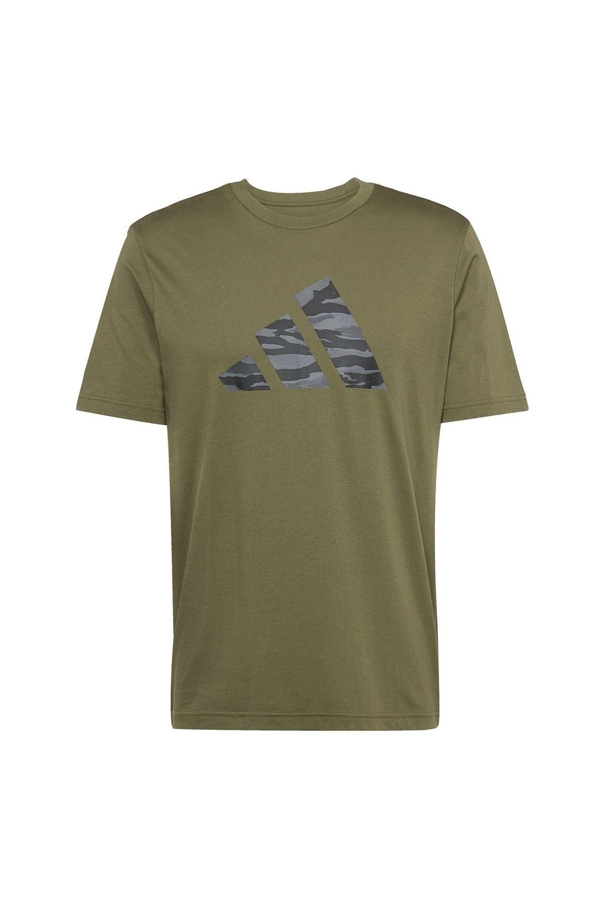 ADİDAS ERKEK GÜNLÜK TSHIRT M C CAMO LOGO T JI6768