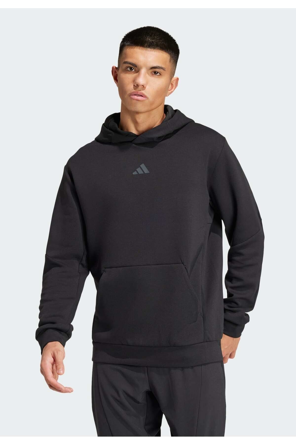 ADİDAS ERKEK KAPÜŞONLU SWEATSHİRT D4T HOODIE IY1119