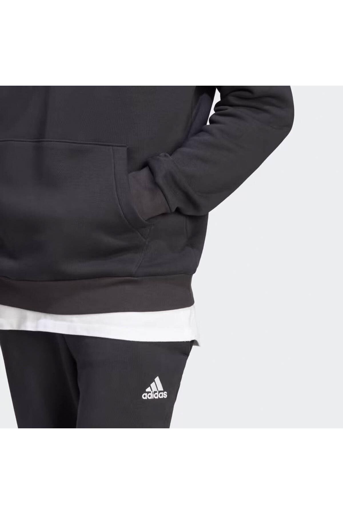 ADİDAS ERKEK KAPÜŞONLU SWEATSHİRT M BL FL HD IB4024
