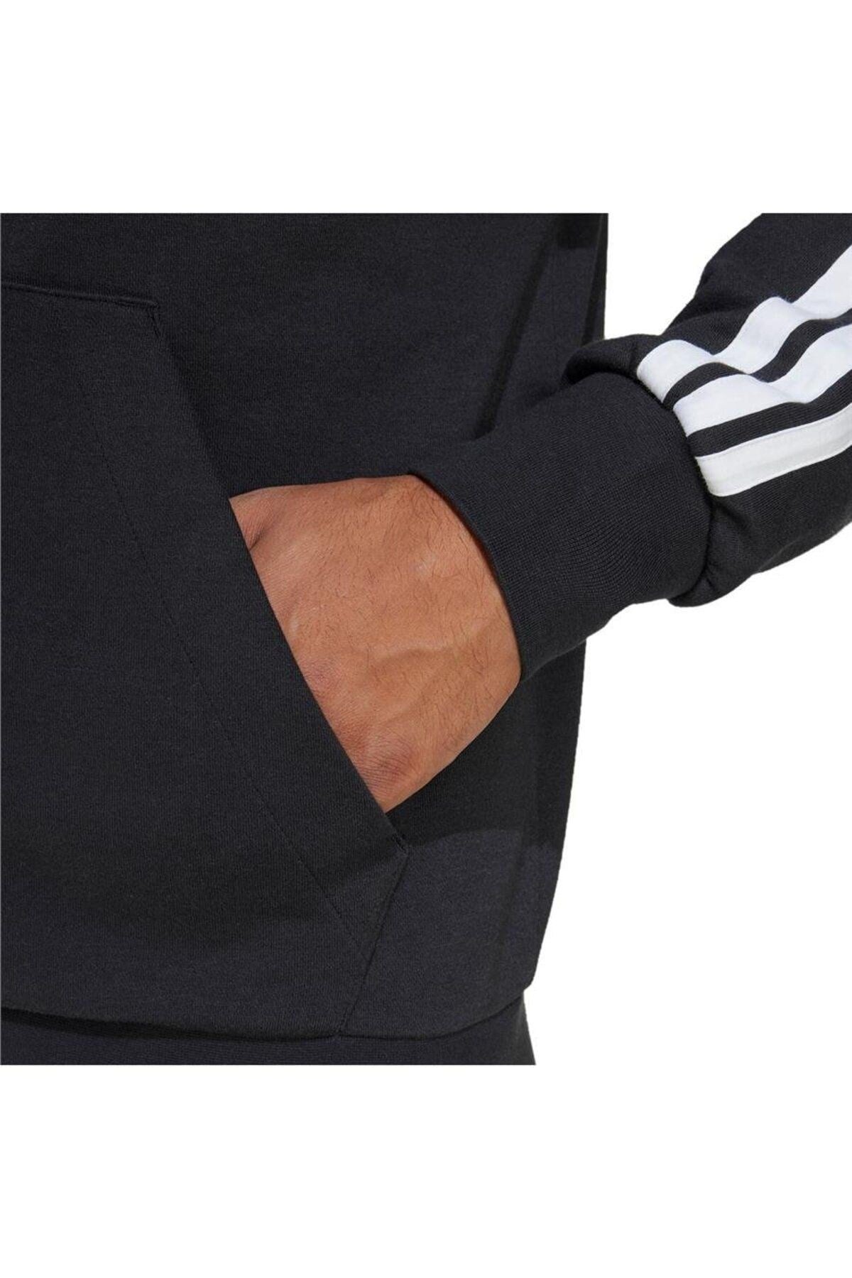 ADİDAS ERKEK SWEATSHİRT M 3S FT FZ HD JD1877