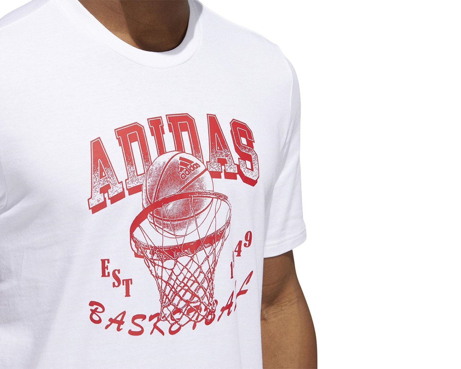 ADİDAS ERKEK TİŞÖRT AWORLD HOOPS T HL0079
