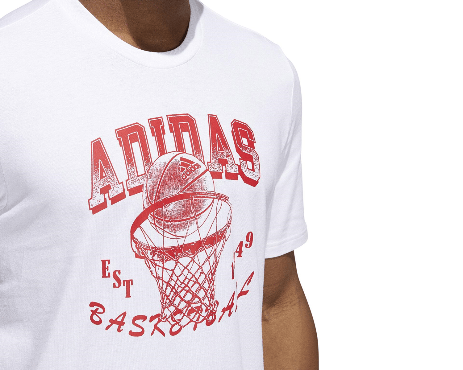 ADİDAS ERKEK TİŞÖRT AWORLD HOOPS T HL0079