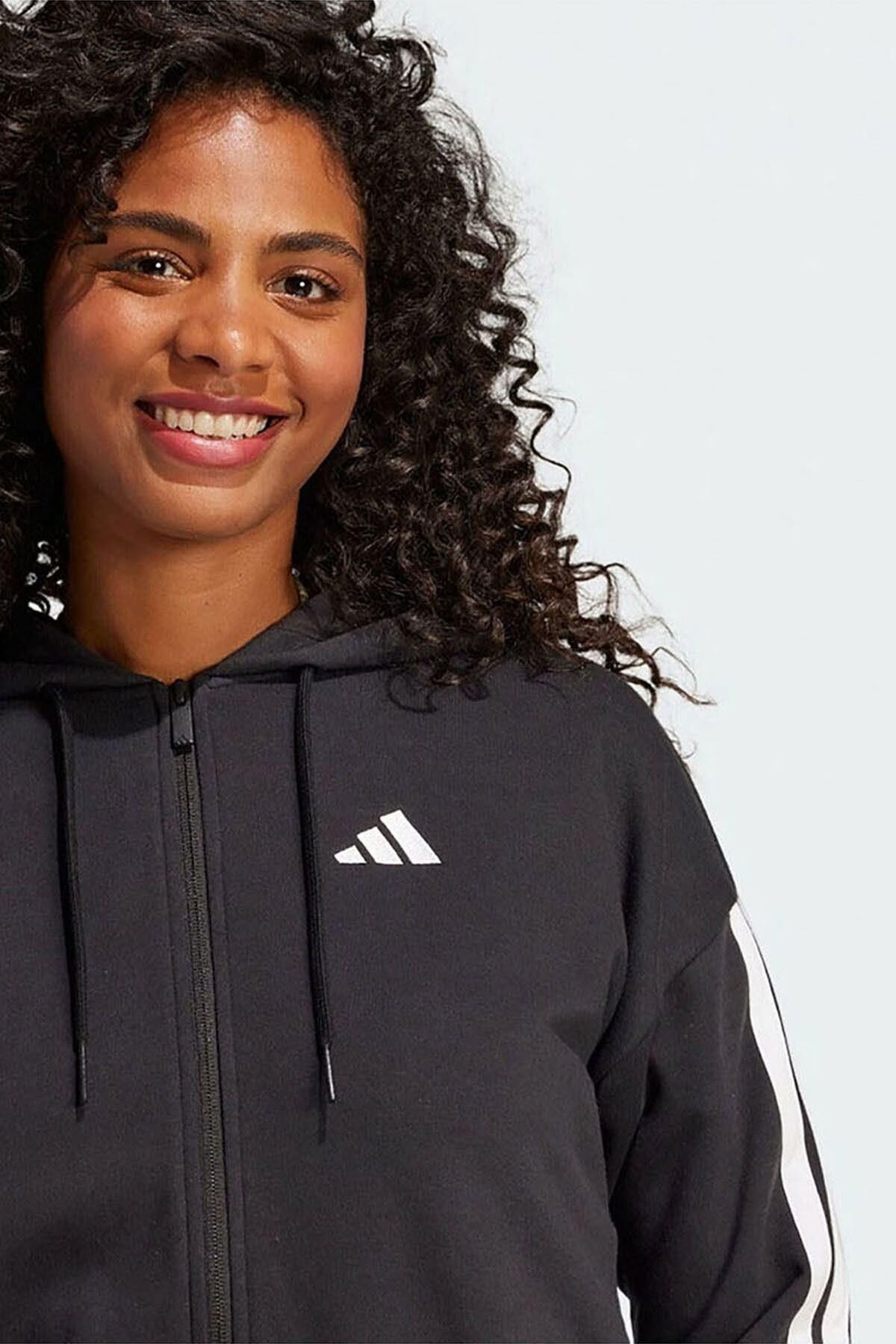 ADİDAS GÜNLÜK KADIN KAPÜŞONLU SWEATSHIRT W 3S FT FZ HD JE0052