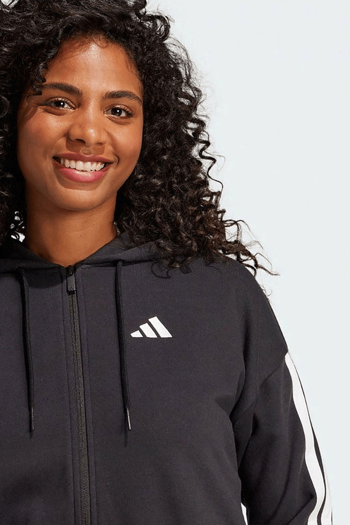 ADİDAS GÜNLÜK KADIN KAPÜŞONLU SWEATSHIRT W 3S FT FZ HD JE0052