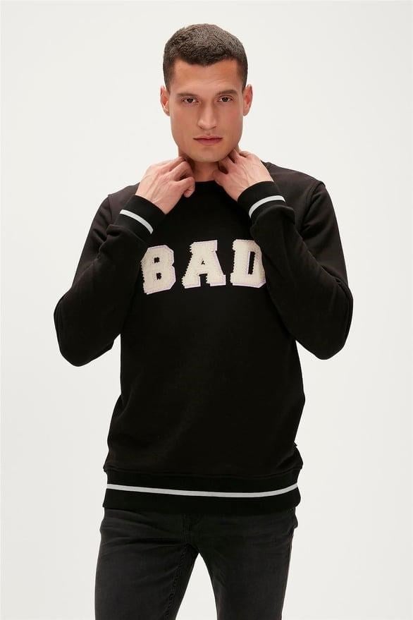 BAD BEAR ERKEK FELT CREWNECK 23.02.12.013