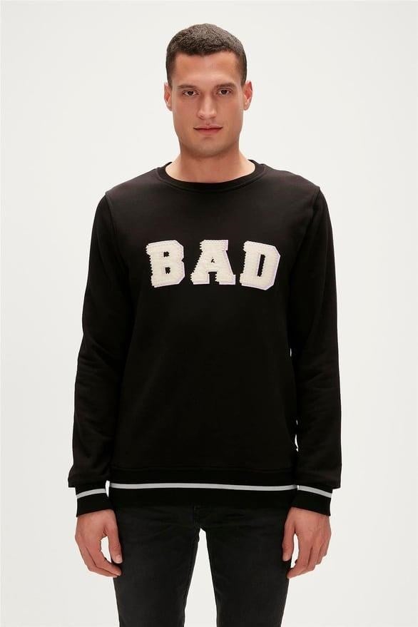 BAD BEAR ERKEK FELT CREWNECK 23.02.12.013