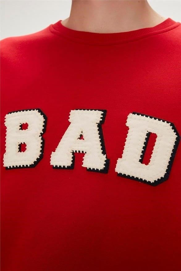 BAD BEAR ERKEK FELT CREWNECK 23.02.12.013