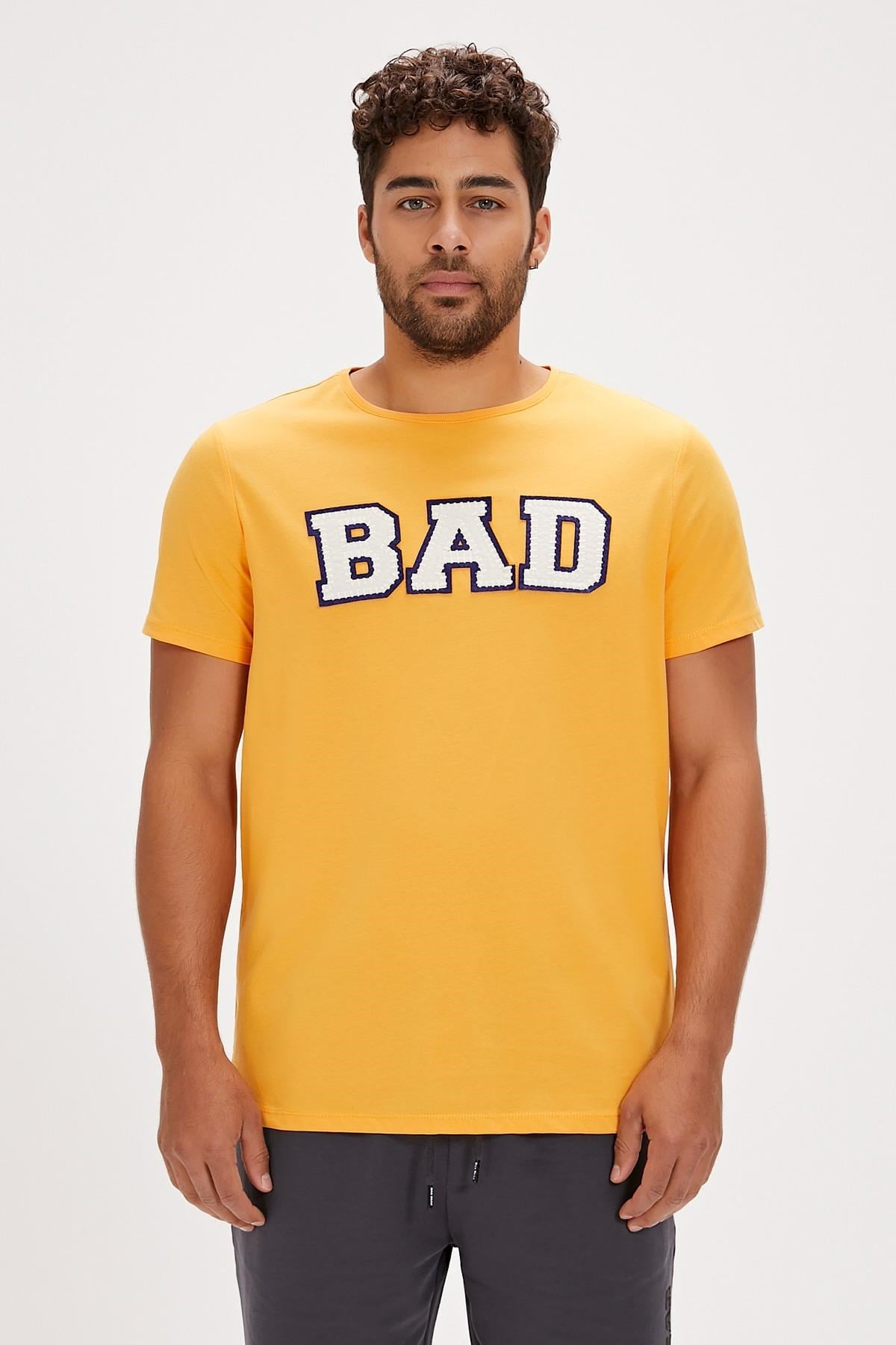 BAD BEAR ERKEK FELT T-SHIRT 24.01.07.036