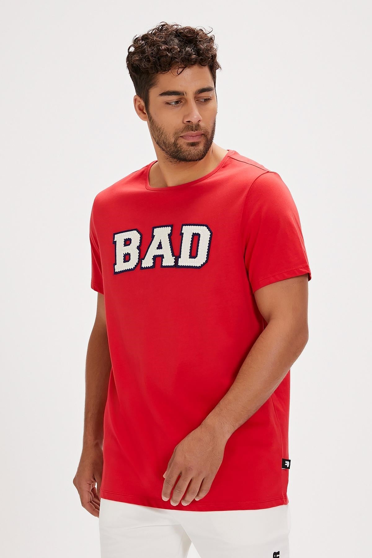 BAD BEAR ERKEK FELT T-SHIRT 24.01.07.036