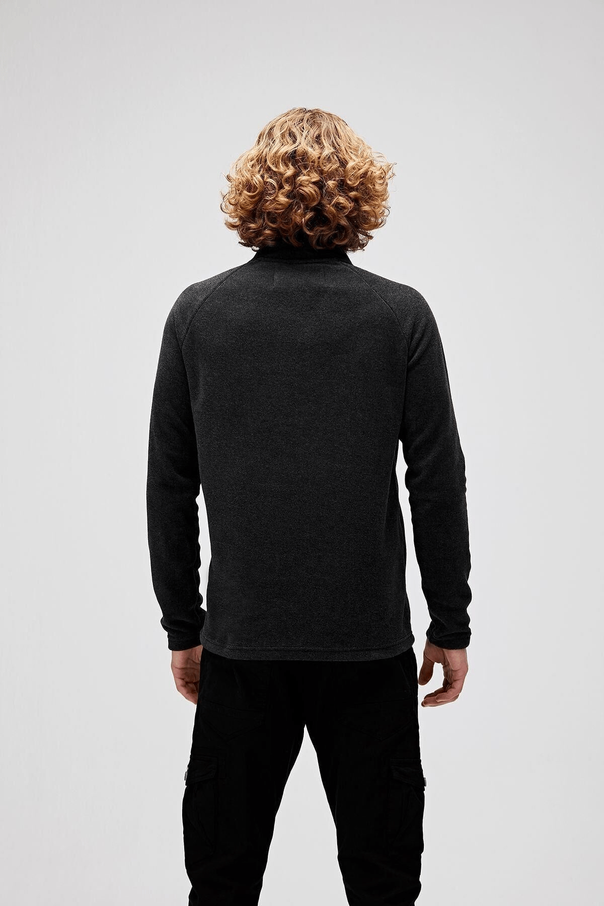 BAD BEAR ERKEK HUSKY HALF-ZIP POLAR SWEATSHIRT 19.02.21.006