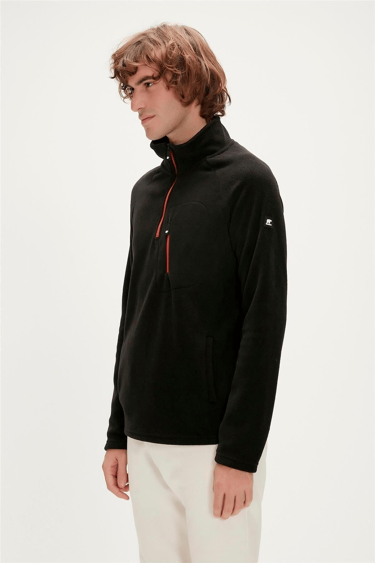 BAD BEAR ERKEK HUSKY HALF-ZIP POLAR SWEATSHIRT 19.02.21.006