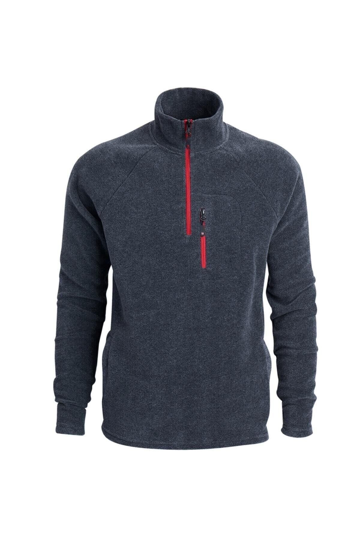 BAD BEAR ERKEK HUSKY HALF-ZIP POLAR SWEATSHIRT 19.02.21.006