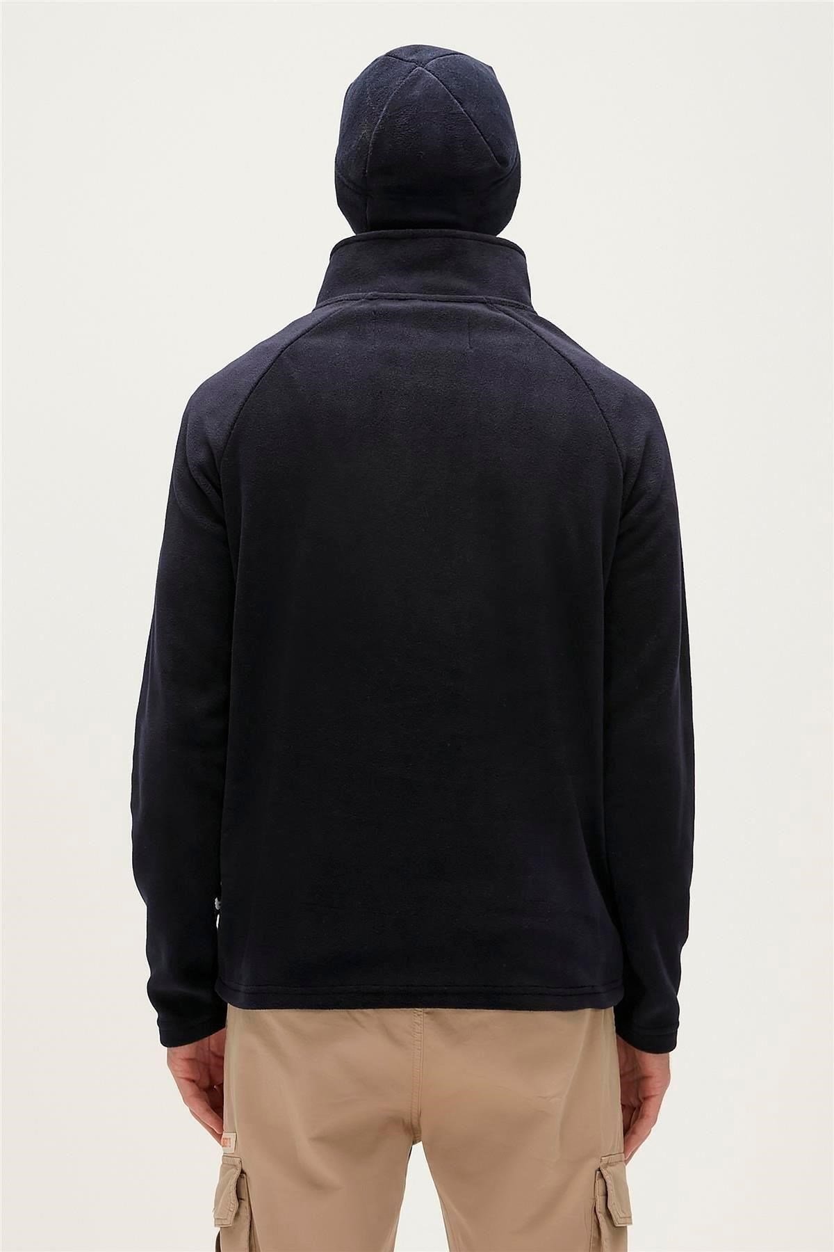 BAD BEAR ERKEK HUSKY HALF-ZIP POLAR SWEATSHIRT 19.02.21.006