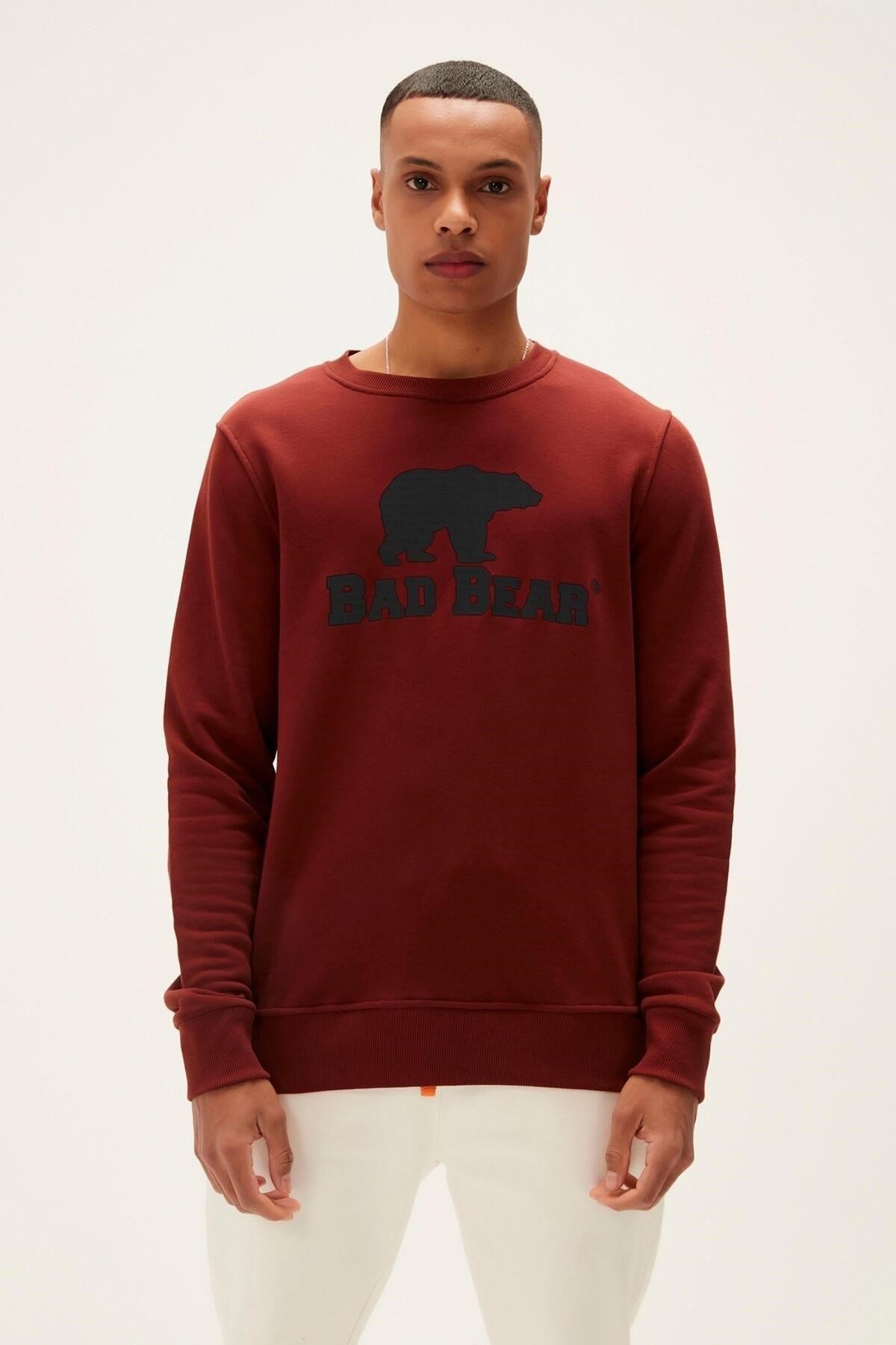 BAD BEAR ERKEK LOGO CREWNECK 22.02.12.007