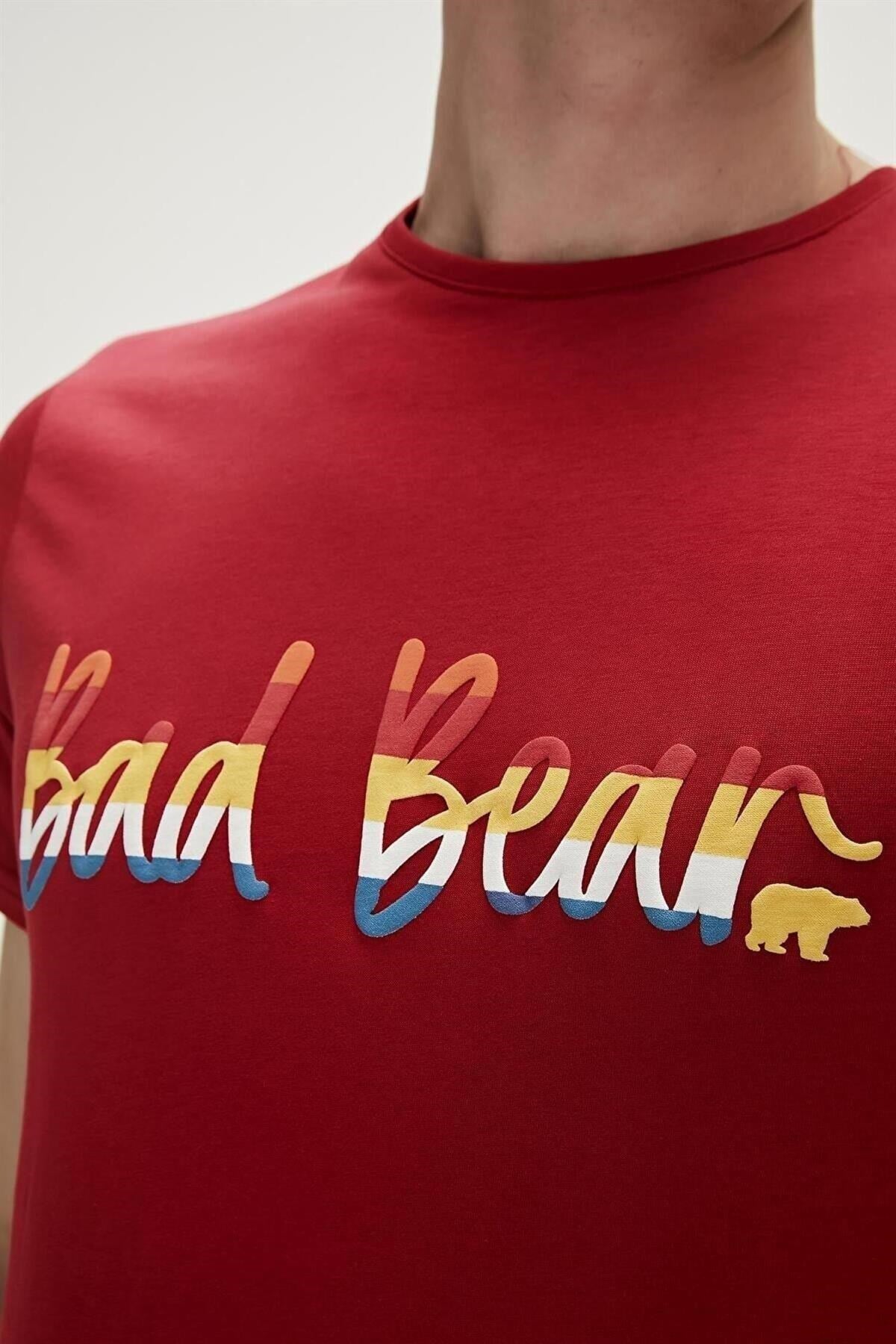 BAD BEAR ERKEK MANUSCRIPT T-SHIRT 23.01.07.008