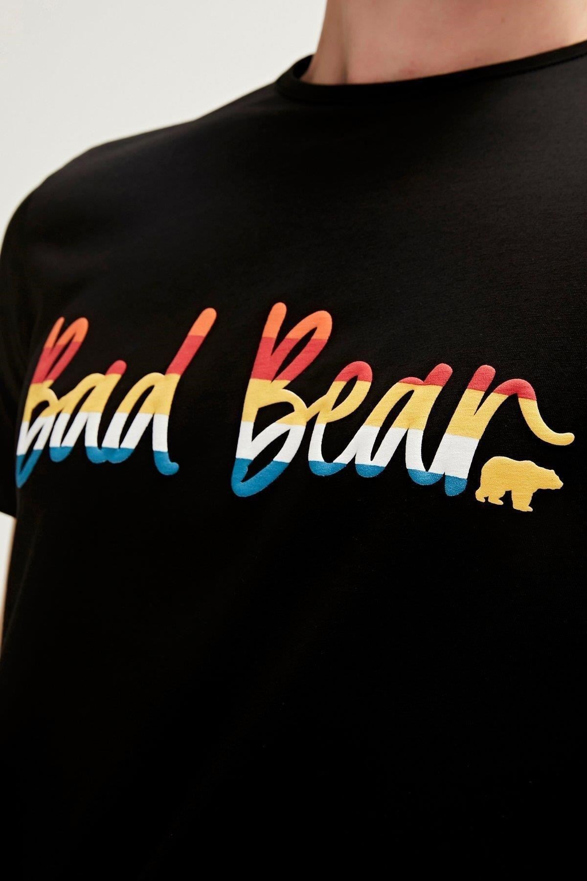 BAD BEAR ERKEK MANUSCRIPT T-SHIRT 23.01.07.008