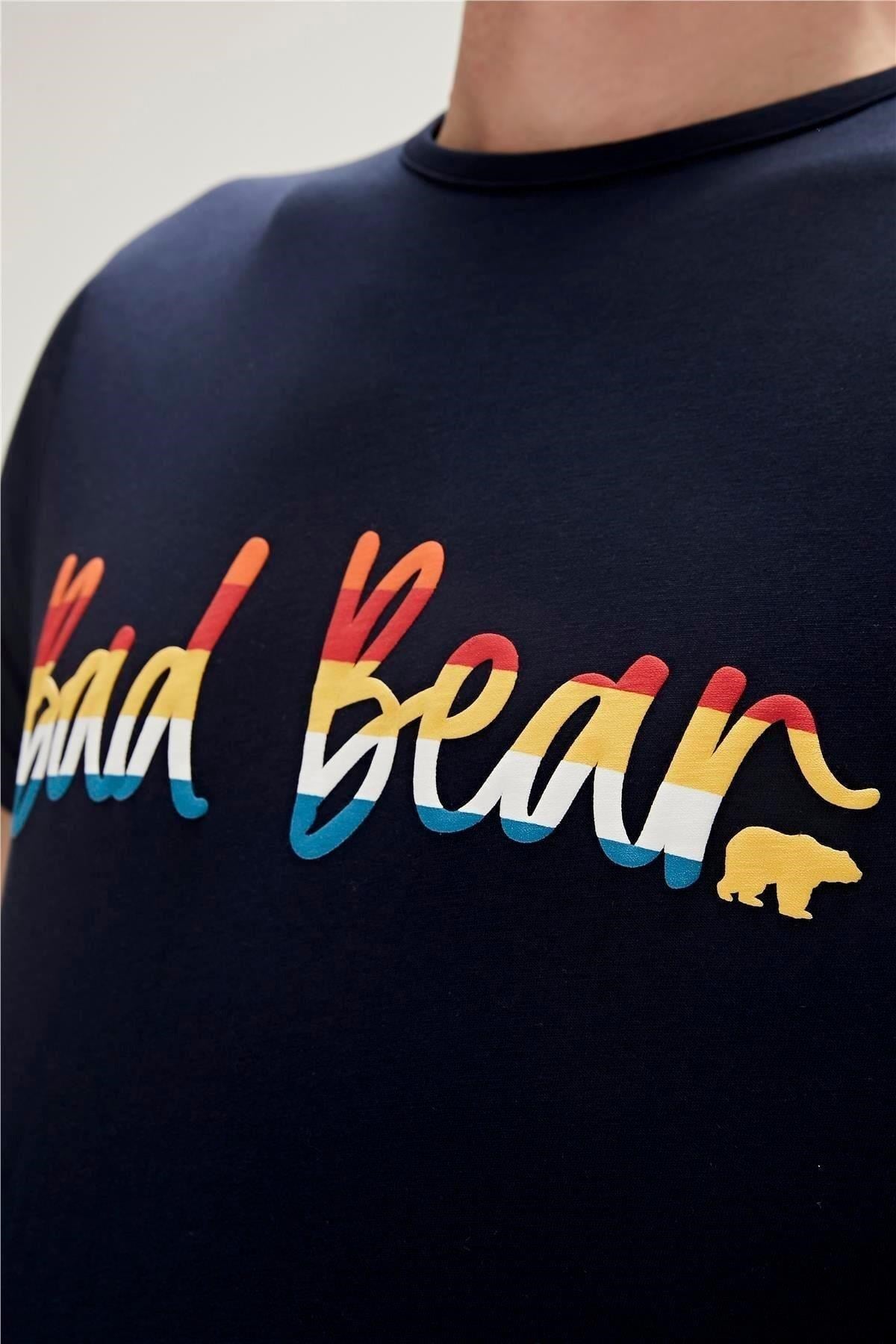 BAD BEAR ERKEK MANUSCRIPT T-SHIRT 23.01.07.008