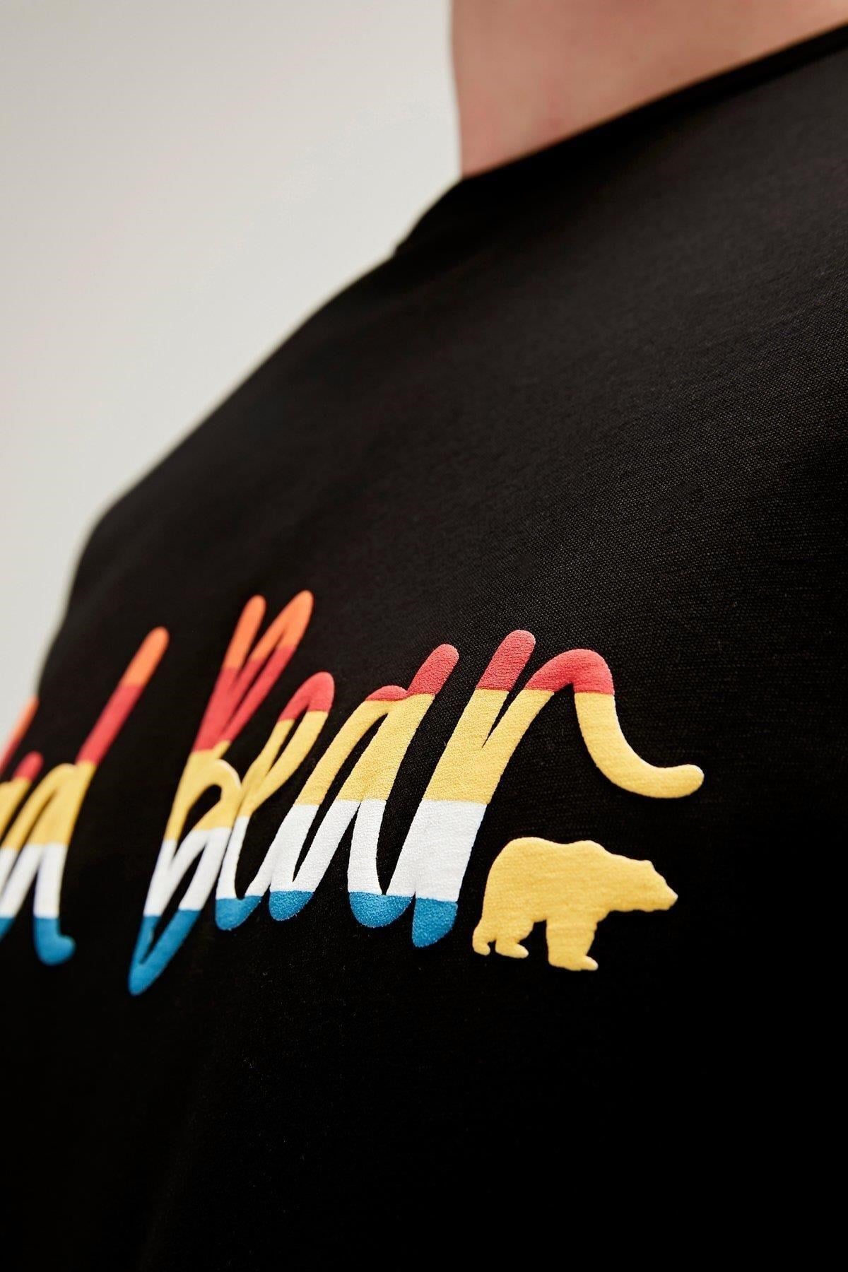 BAD BEAR ERKEK MANUSCRIPT T-SHIRT 23.01.07.008