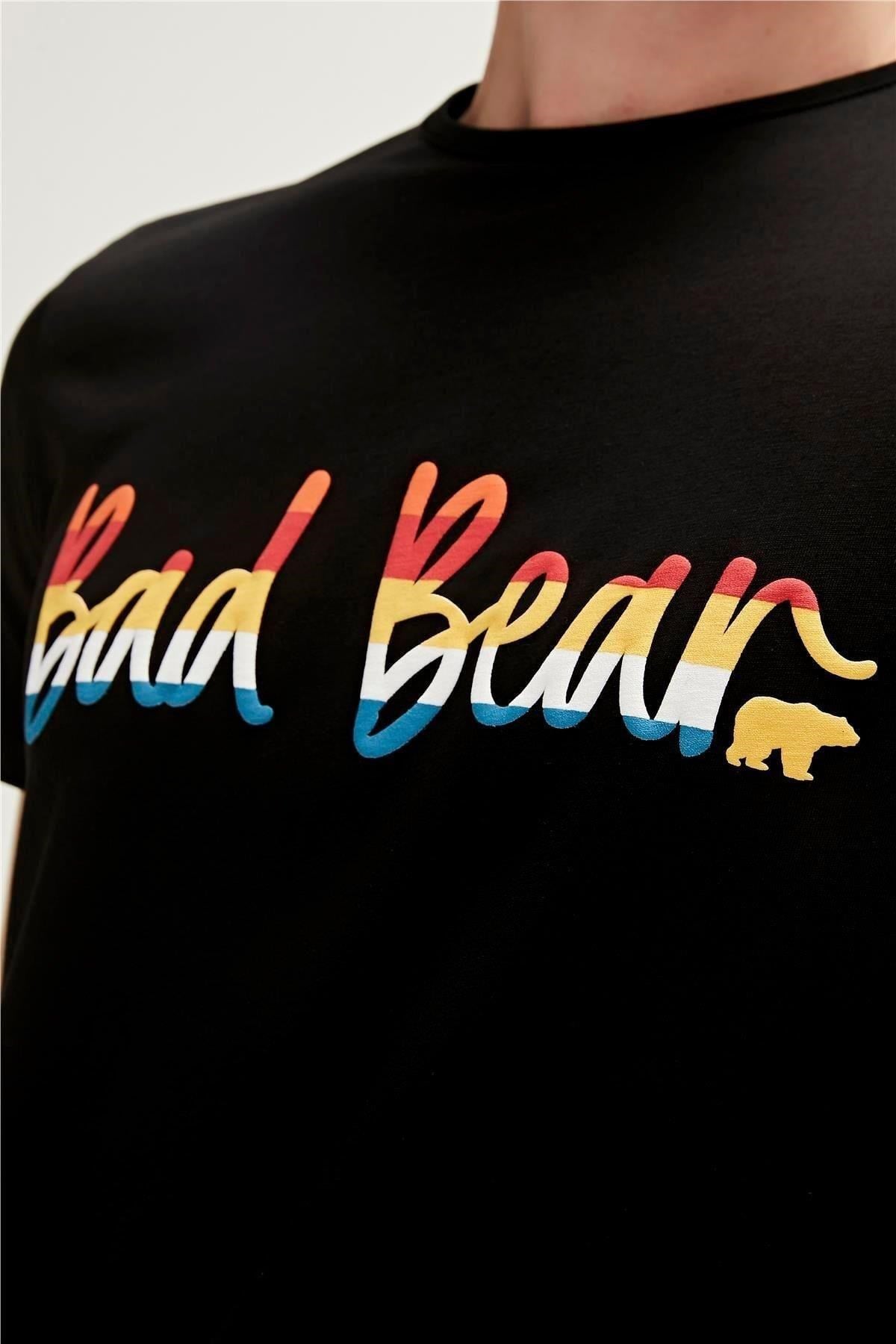 BAD BEAR ERKEK MANUSCRIPT T-SHIRT 23.01.07.008