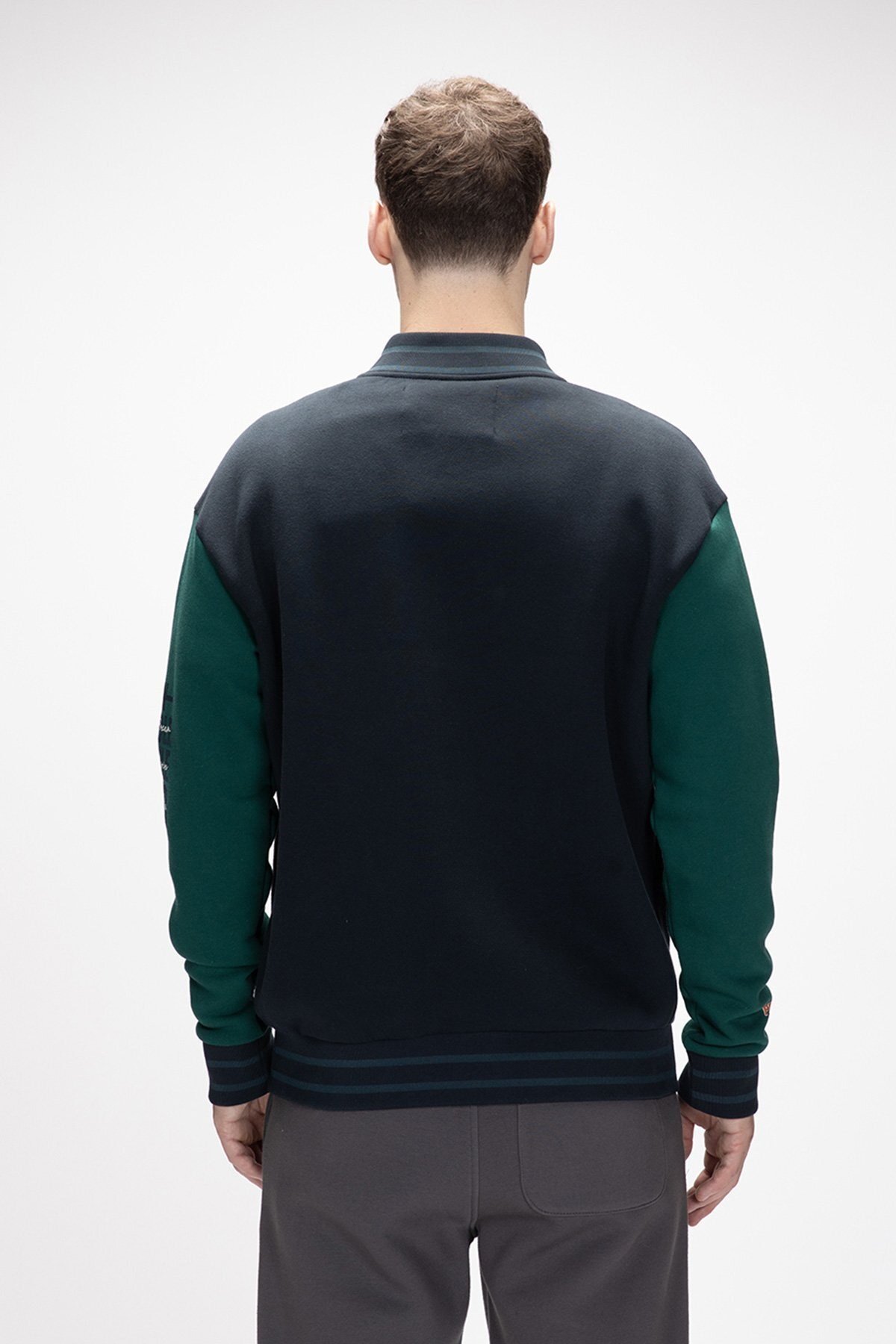 BAD BEAR ERKEK POLAR ELEVEN COLLAGE JACKET 25.02.15.007