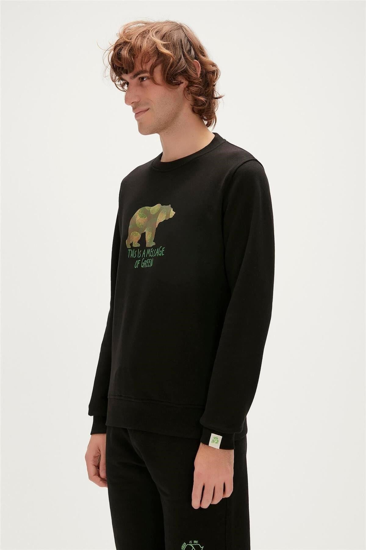 BAD BEAR ERKEK RE-FINGER CREWNECK 23.02.12.033