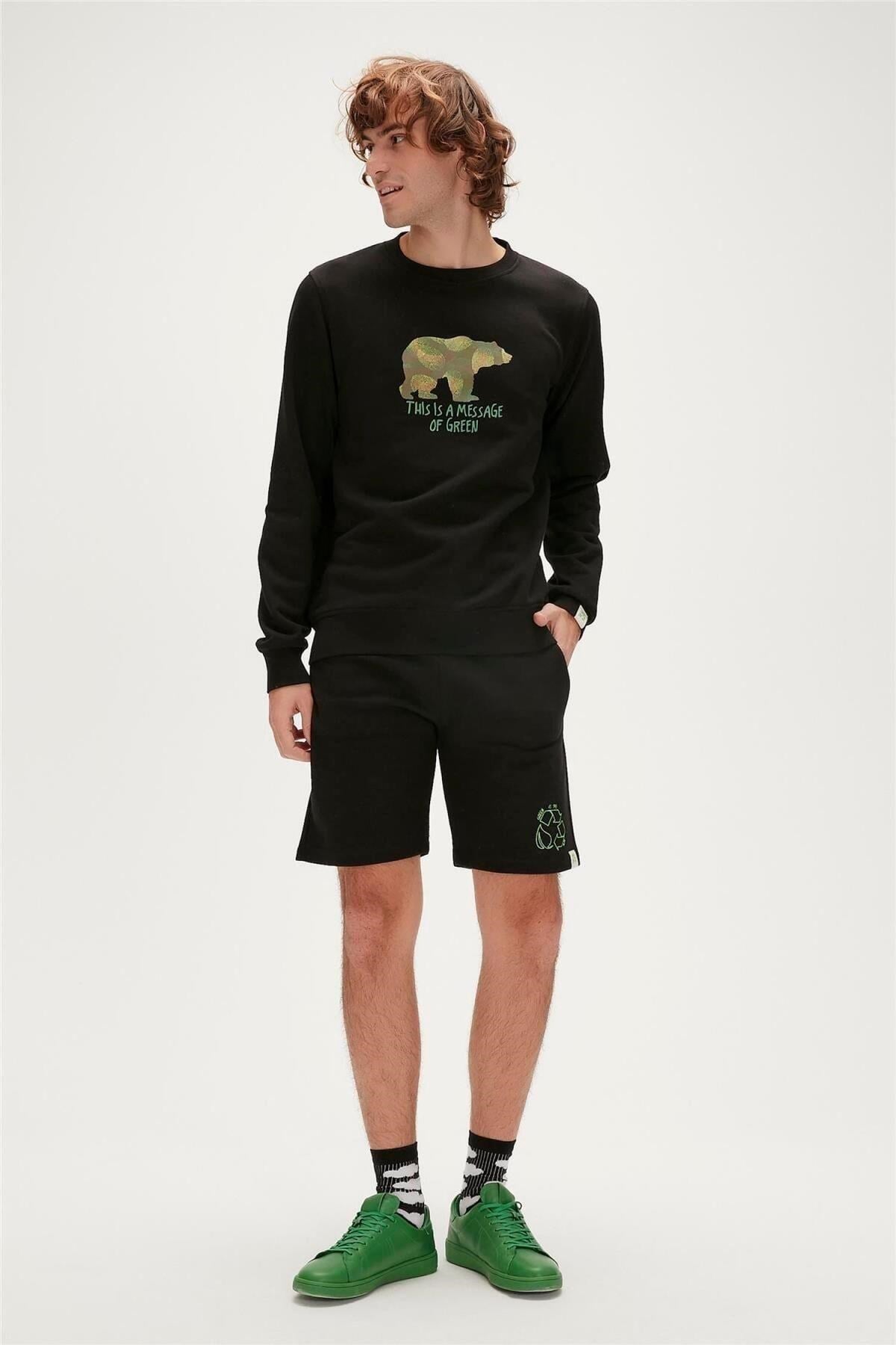 BAD BEAR ERKEK RE-FINGER CREWNECK 23.02.12.033