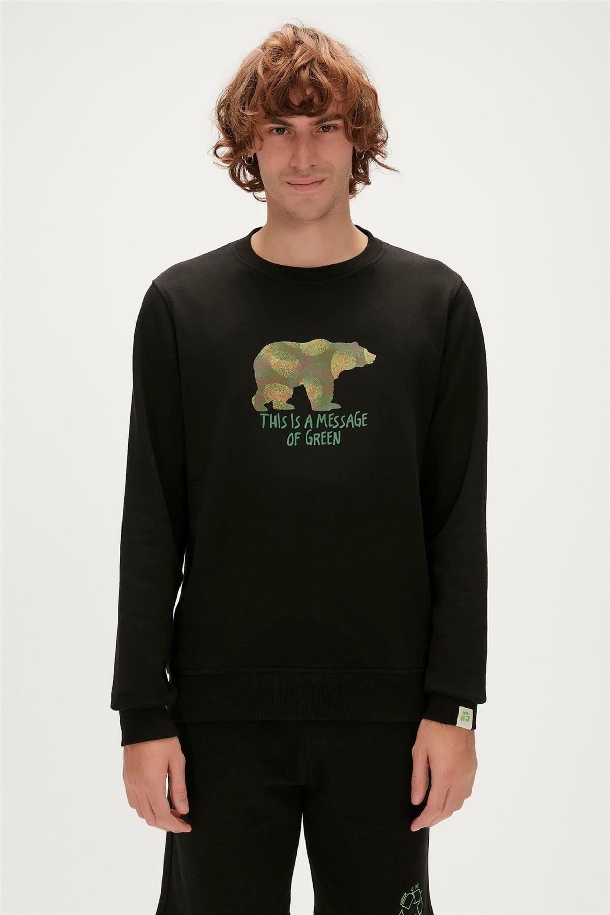 BAD BEAR ERKEK RE-FINGER CREWNECK 23.02.12.033
