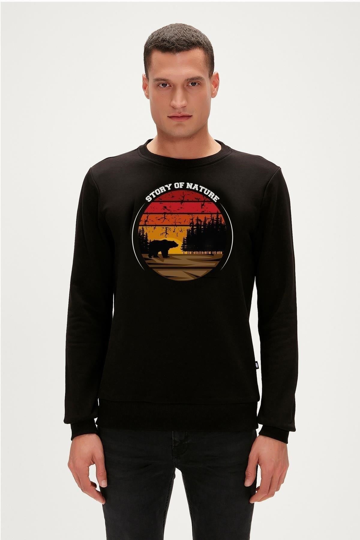BAD BEAR ERKEK STORY CREWNECK 23.02.12.023