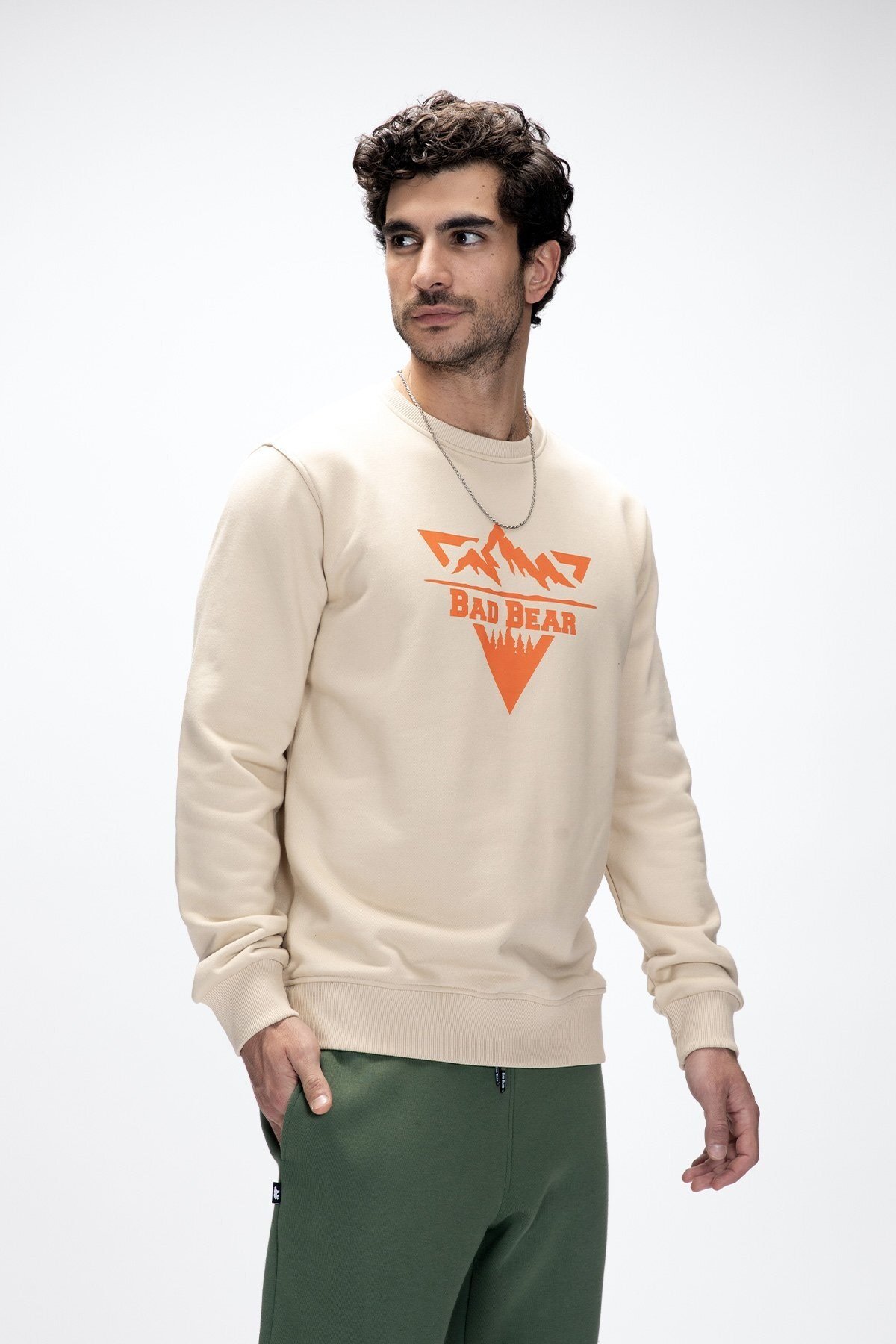BAD BEAR ERKEK SWEATSHIRT MOUNTAIN CREWNECK 25.02.12.027