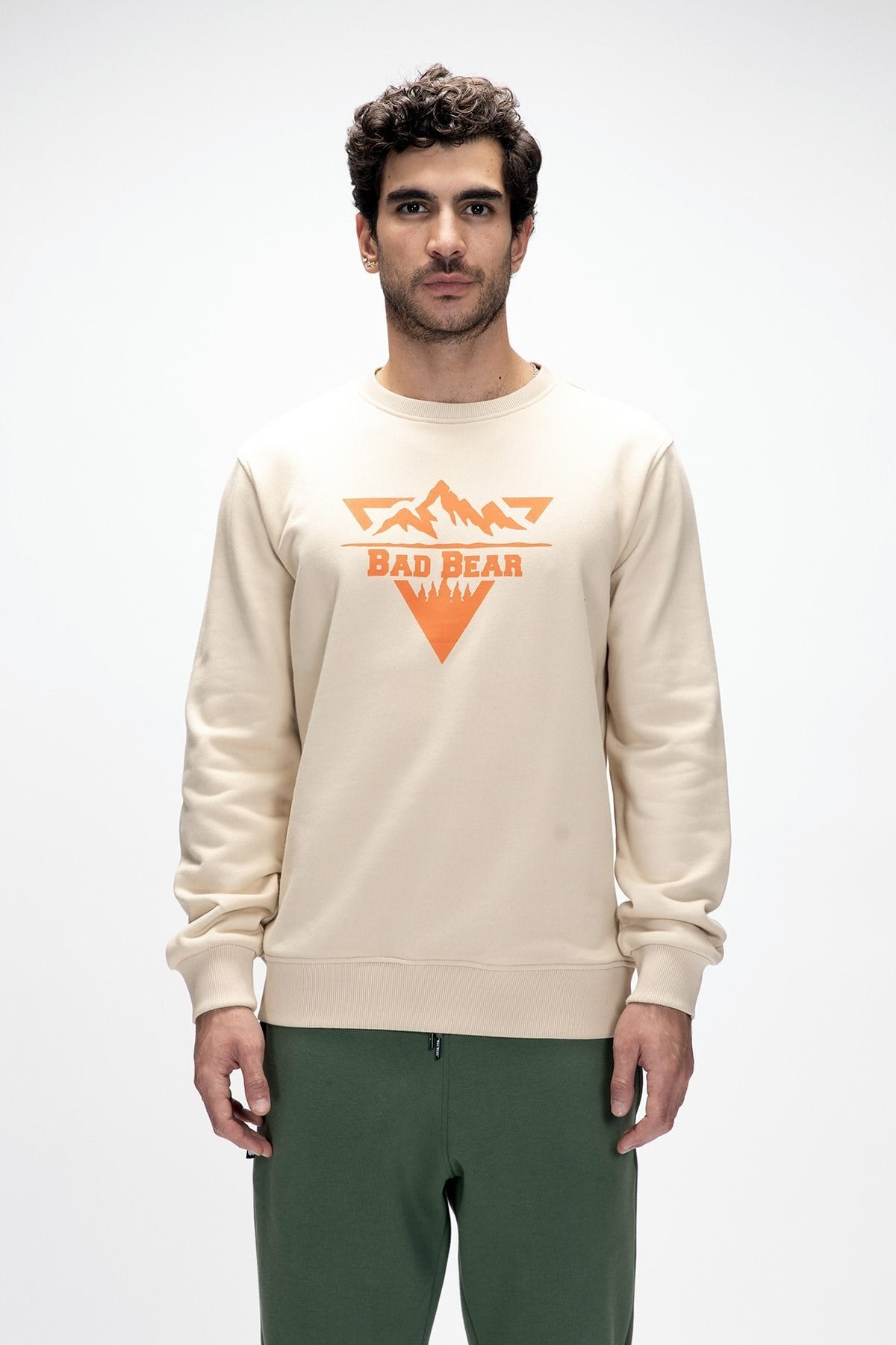 BAD BEAR ERKEK SWEATSHIRT MOUNTAIN CREWNECK 25.02.12.027