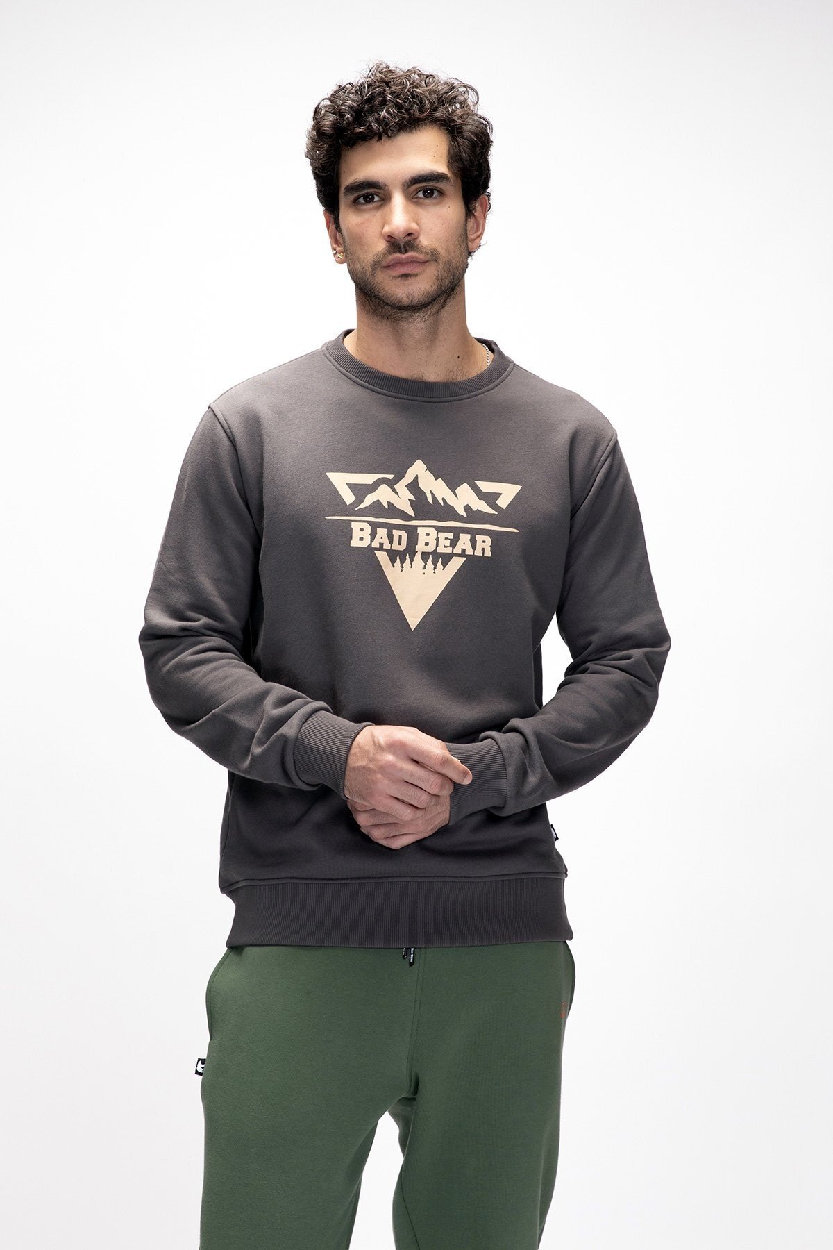BAD BEAR ERKEK SWEATSHIRT MOUNTAIN CREWNECK 25.02.12.027