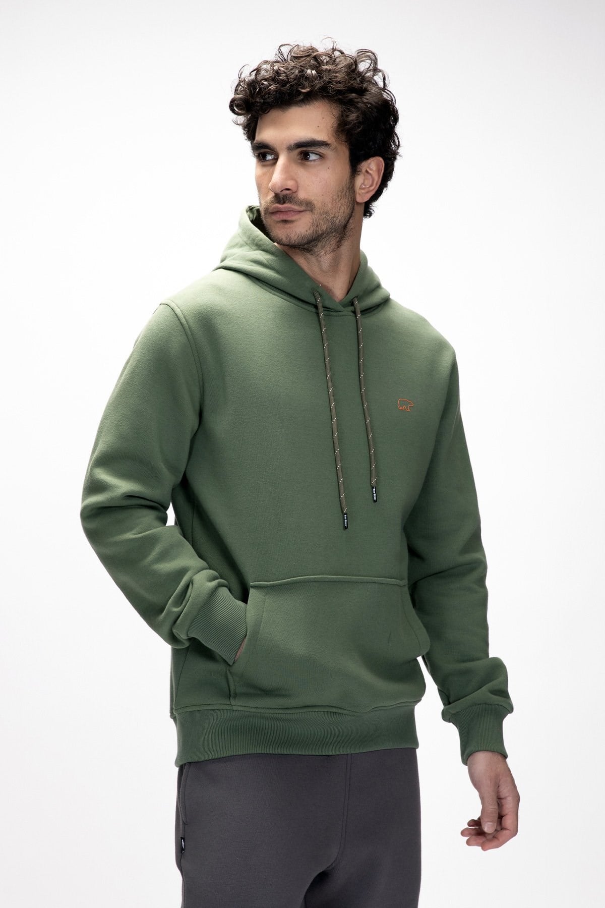 BAD BEAR ERKEK SWEATSHIRT SEA HOODIE 25.02.12.011