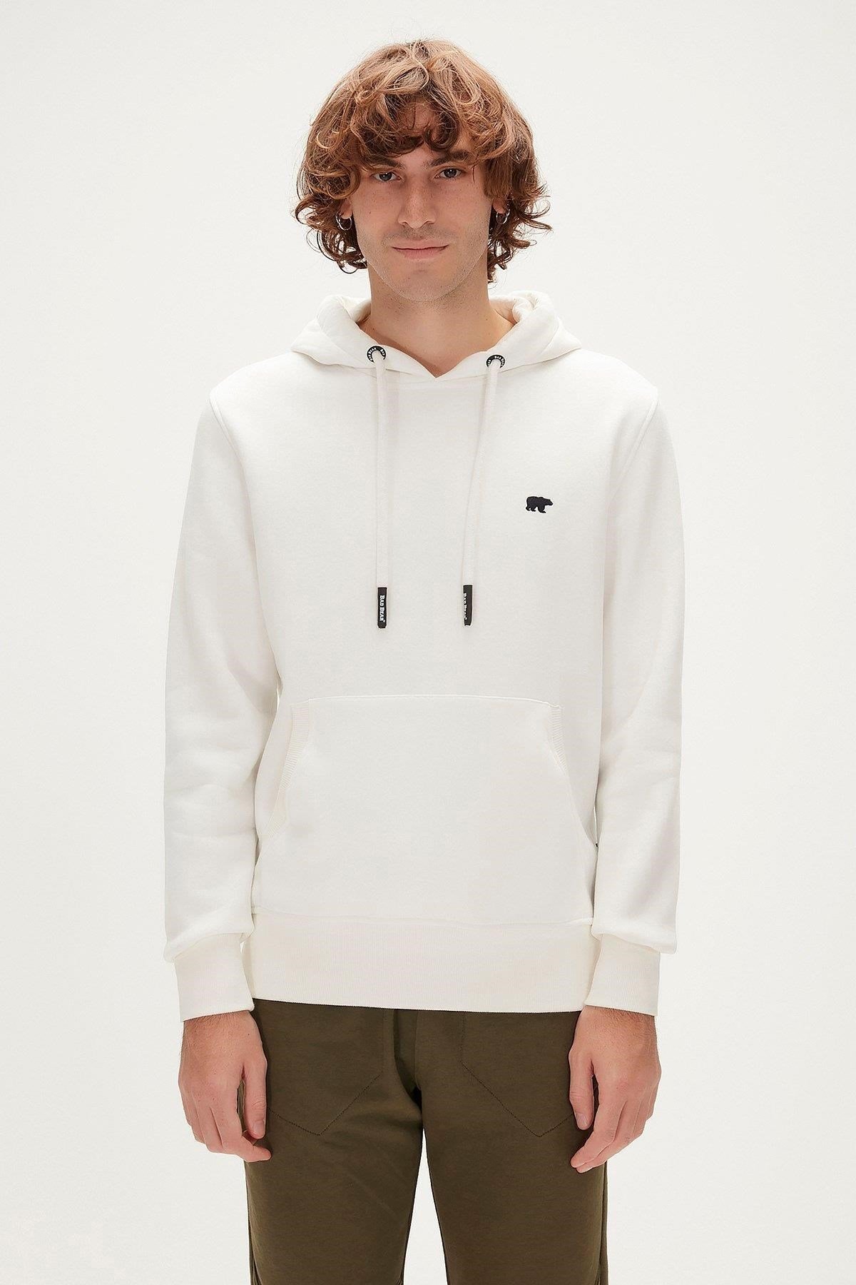 BAD BEAR ERKEK SWEATSHİRT SIMPLE HOODIE