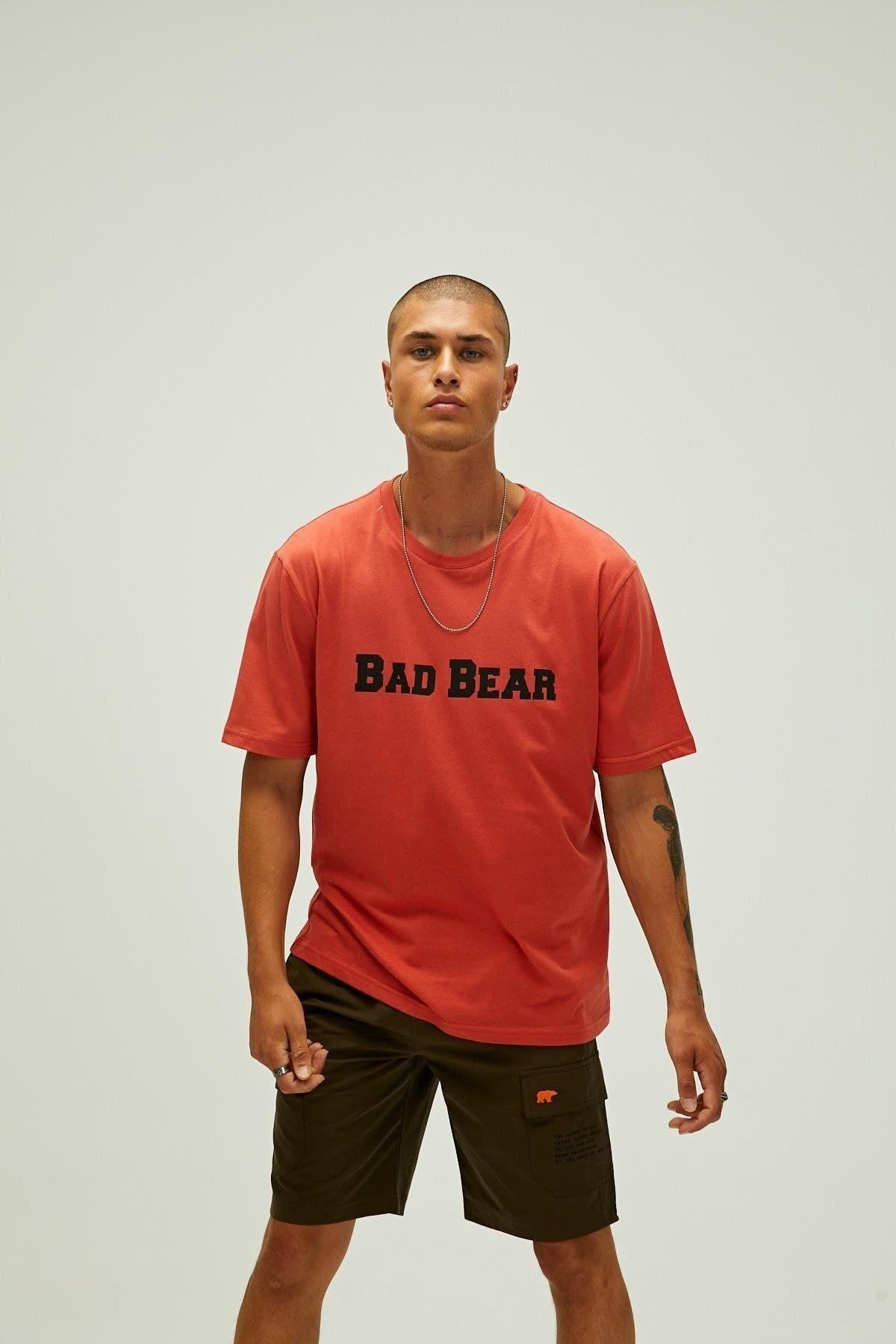 BAD BEAR ERKEK TITLE  TİŞÖRT 22.01.07.053
