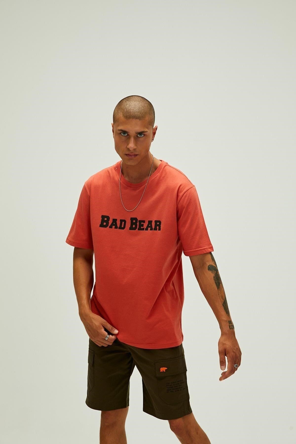 BAD BEAR ERKEK TITLE  TİŞÖRT 22.01.07.053