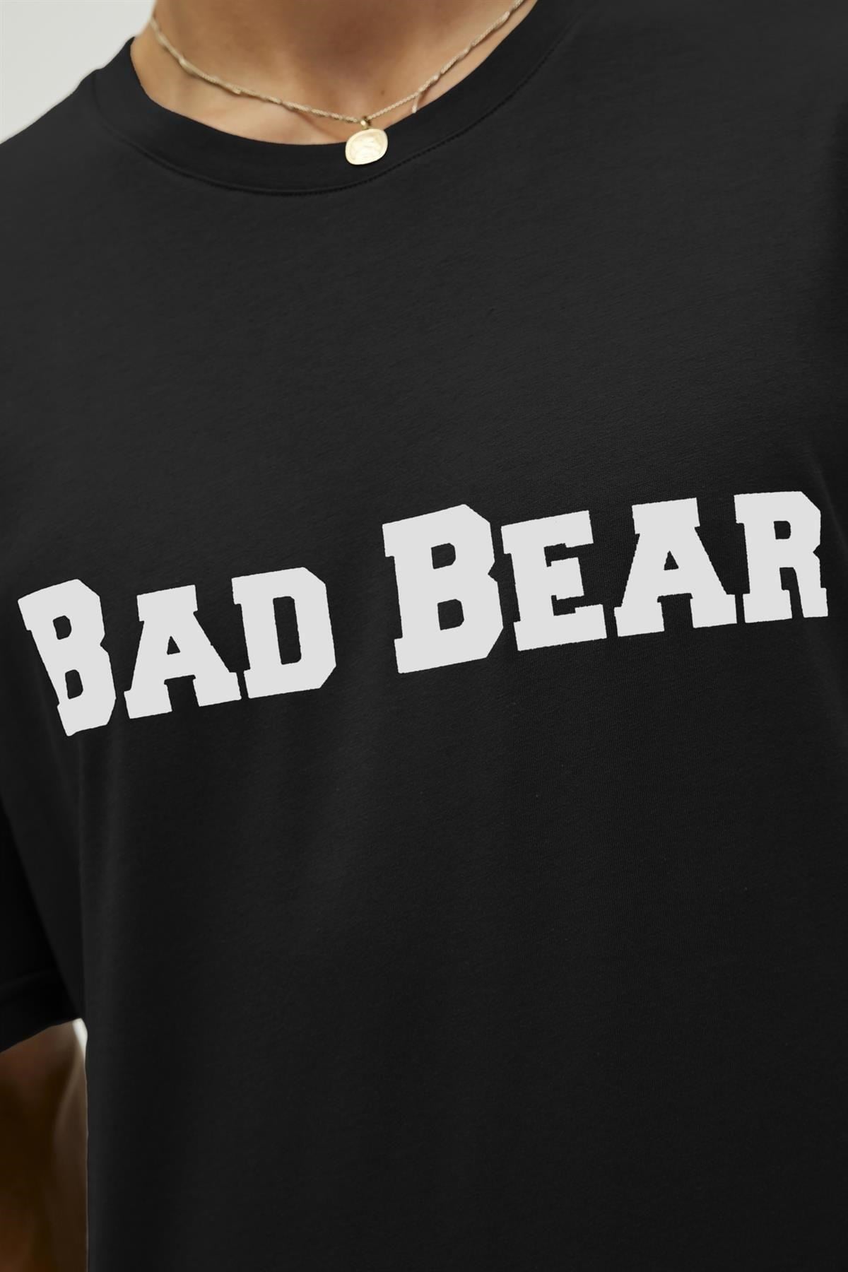 BAD BEAR ERKEK TITLE  TİŞÖRT 22.01.07.053