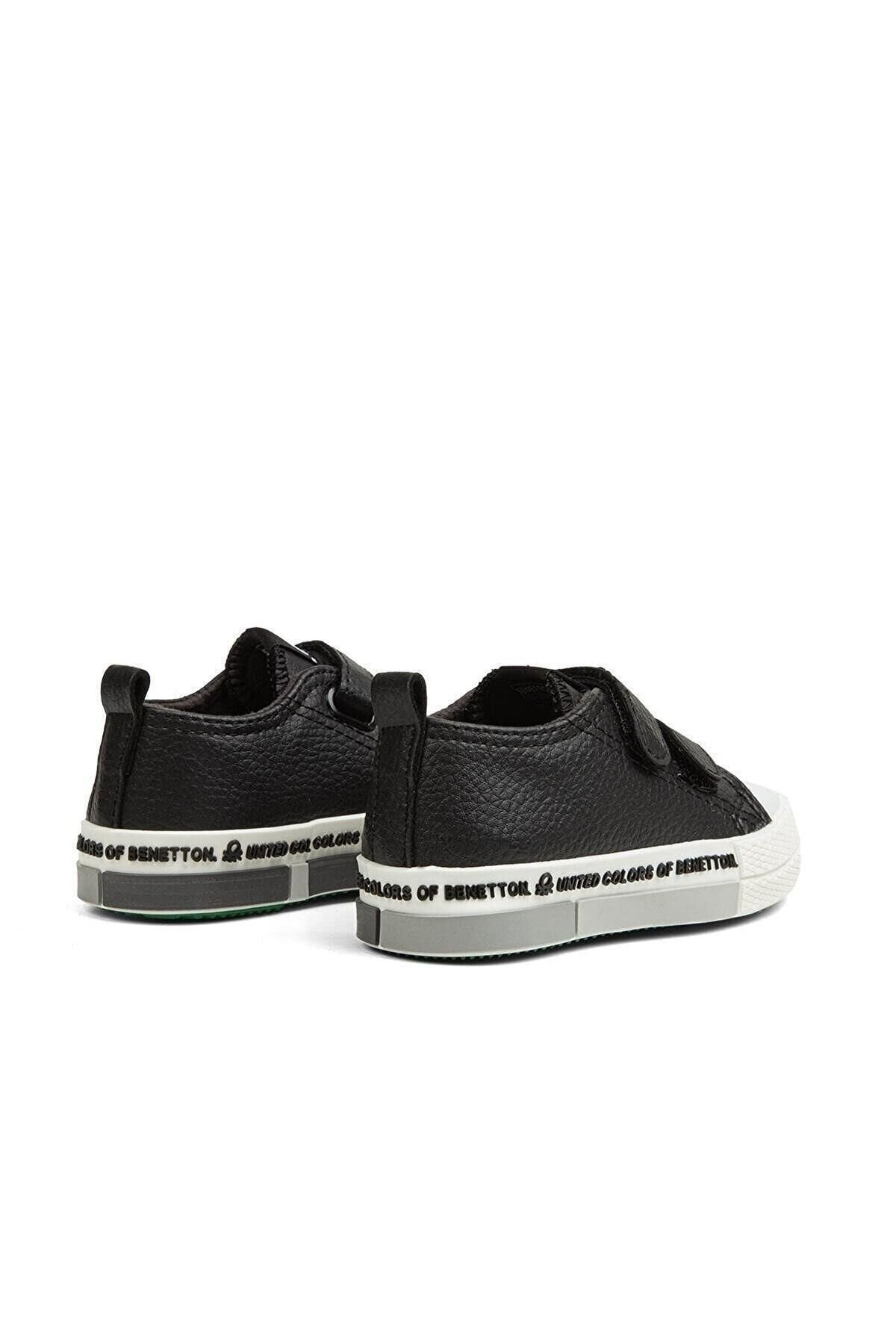 BENETTON ÇOCUK SİYAH SPOR AYAKKABI BN-30802