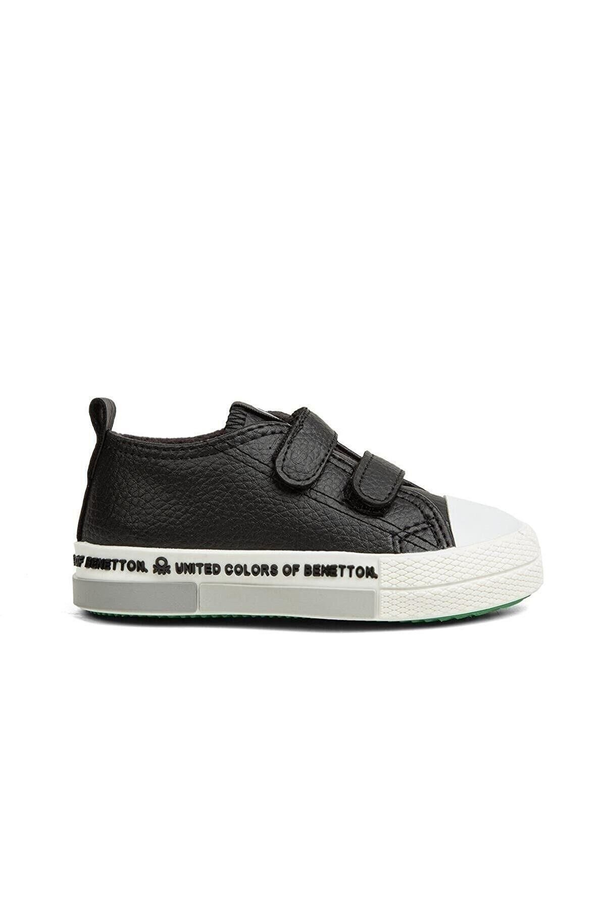 BENETTON ÇOCUK SİYAH SPOR AYAKKABI BN-30802