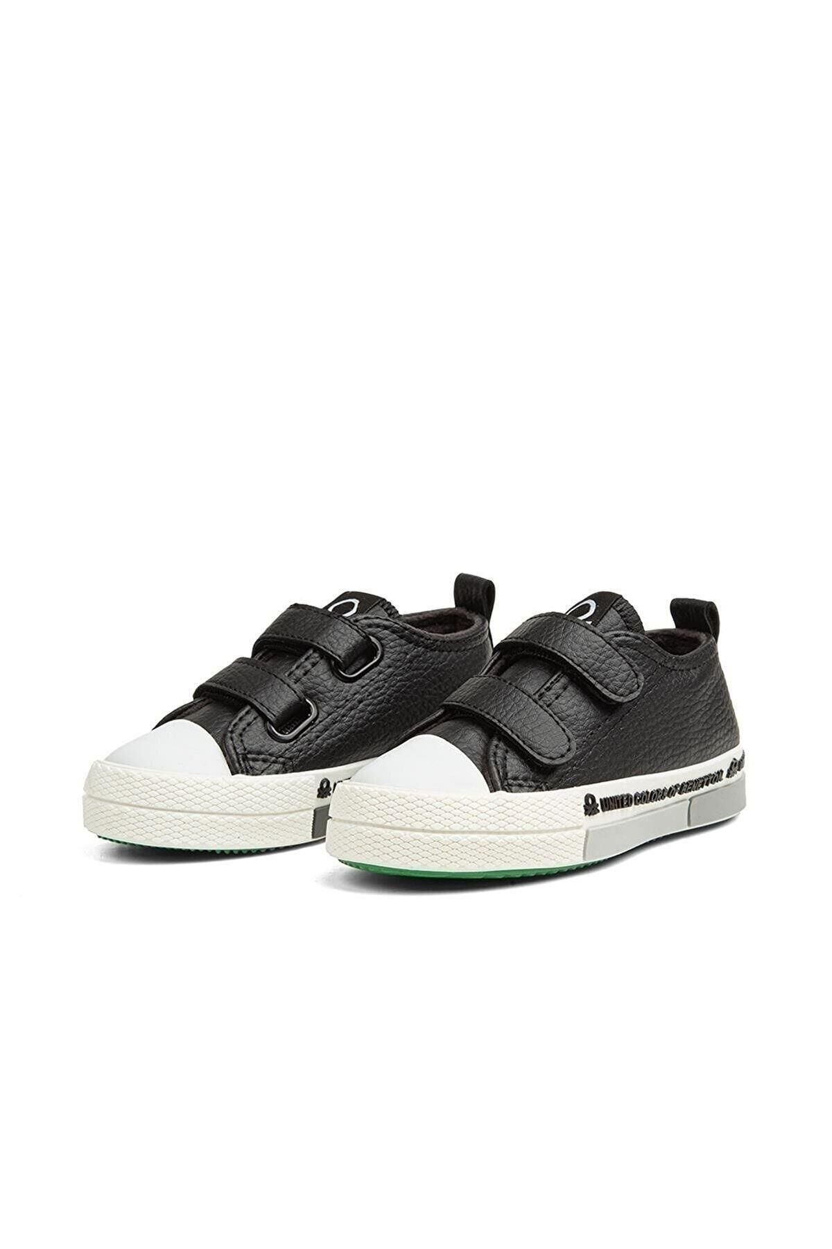 BENETTON ÇOCUK SİYAH SPOR AYAKKABI BN-30802