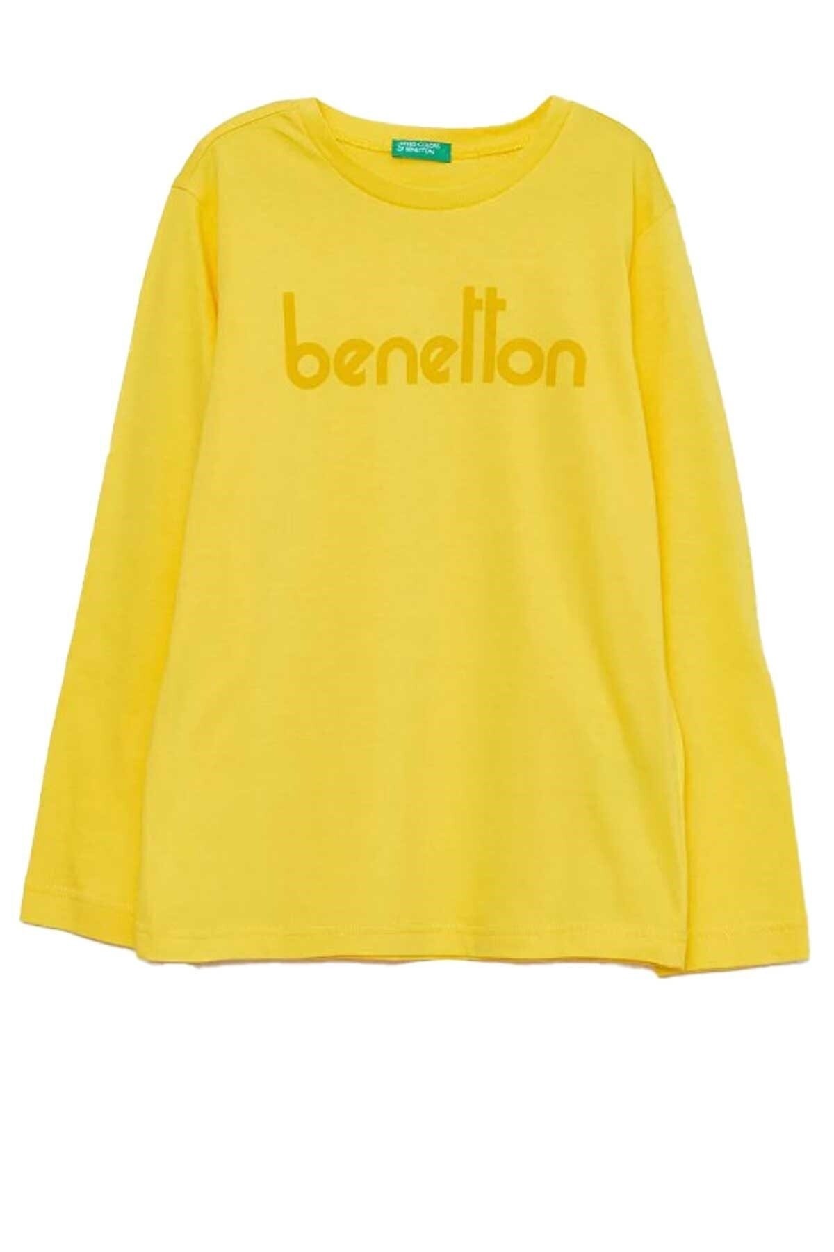 BENETTON ERKEK ÇOCUK E SMU UK_BENETTON YAZILI T-SHİRT 222A3096C10CJ