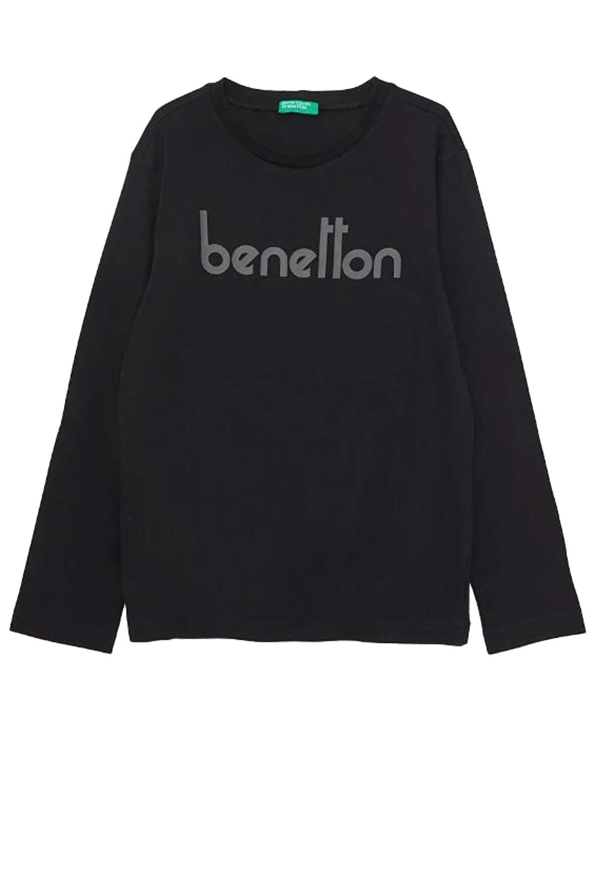BENETTON ERKEK ÇOCUK E SMU UK_BENETTON YAZILI T-SHİRT 222A3096C10CJ