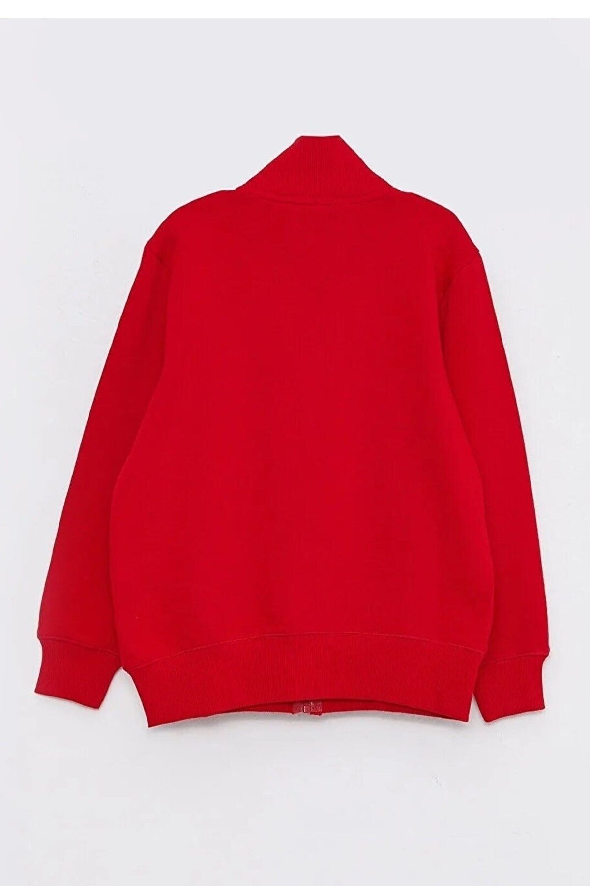 BENETTON ERKEK ÇOCUK E SMU UK_BENETTON YAZILI FERMUARLI SWEATSHİRT 222A3J68C502D