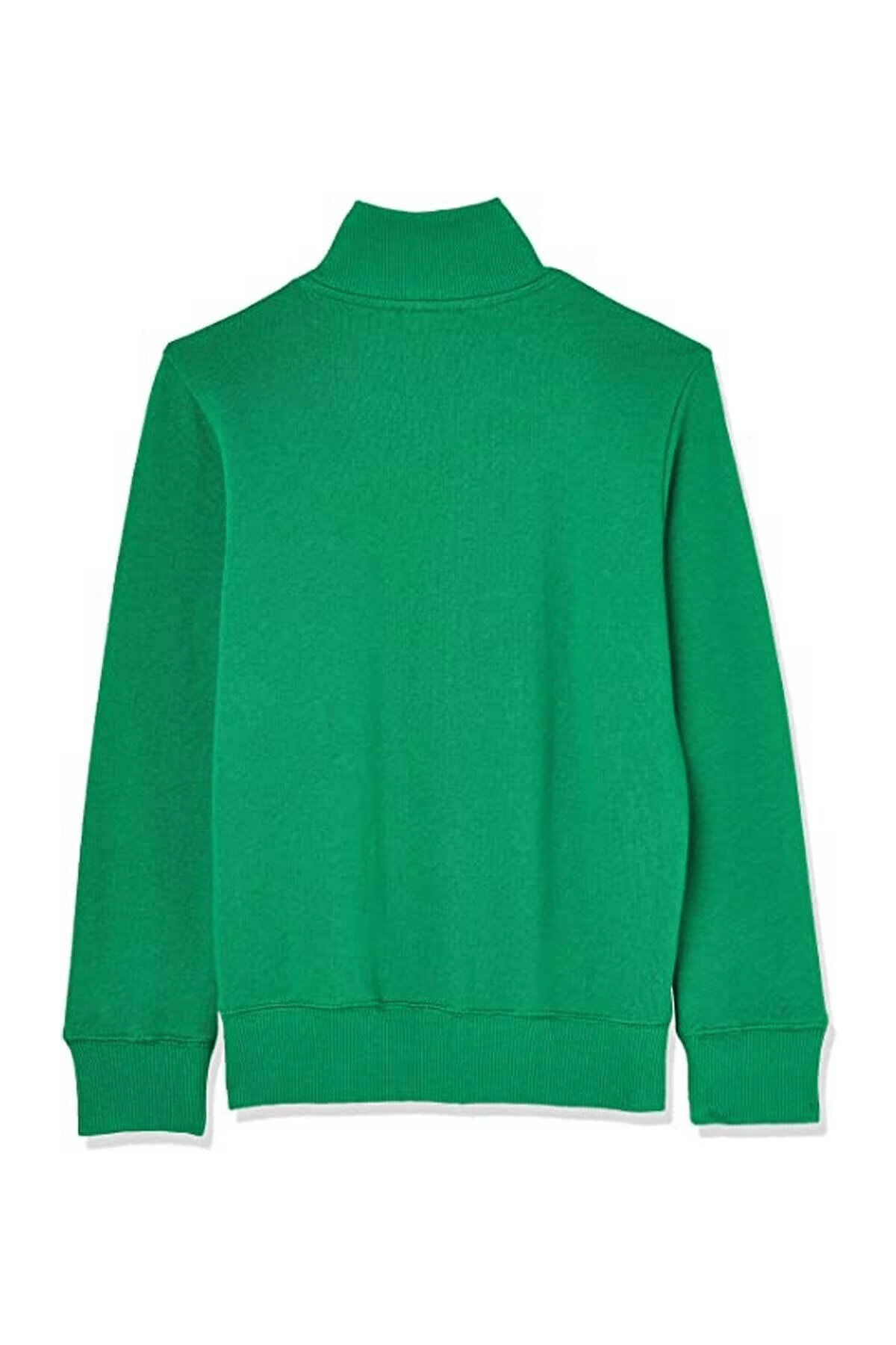BENETTON ERKEK ÇOCUK E SMU UK_BENETTON YAZILI FERMUARLI SWEATSHİRT 222A3J68C502D
