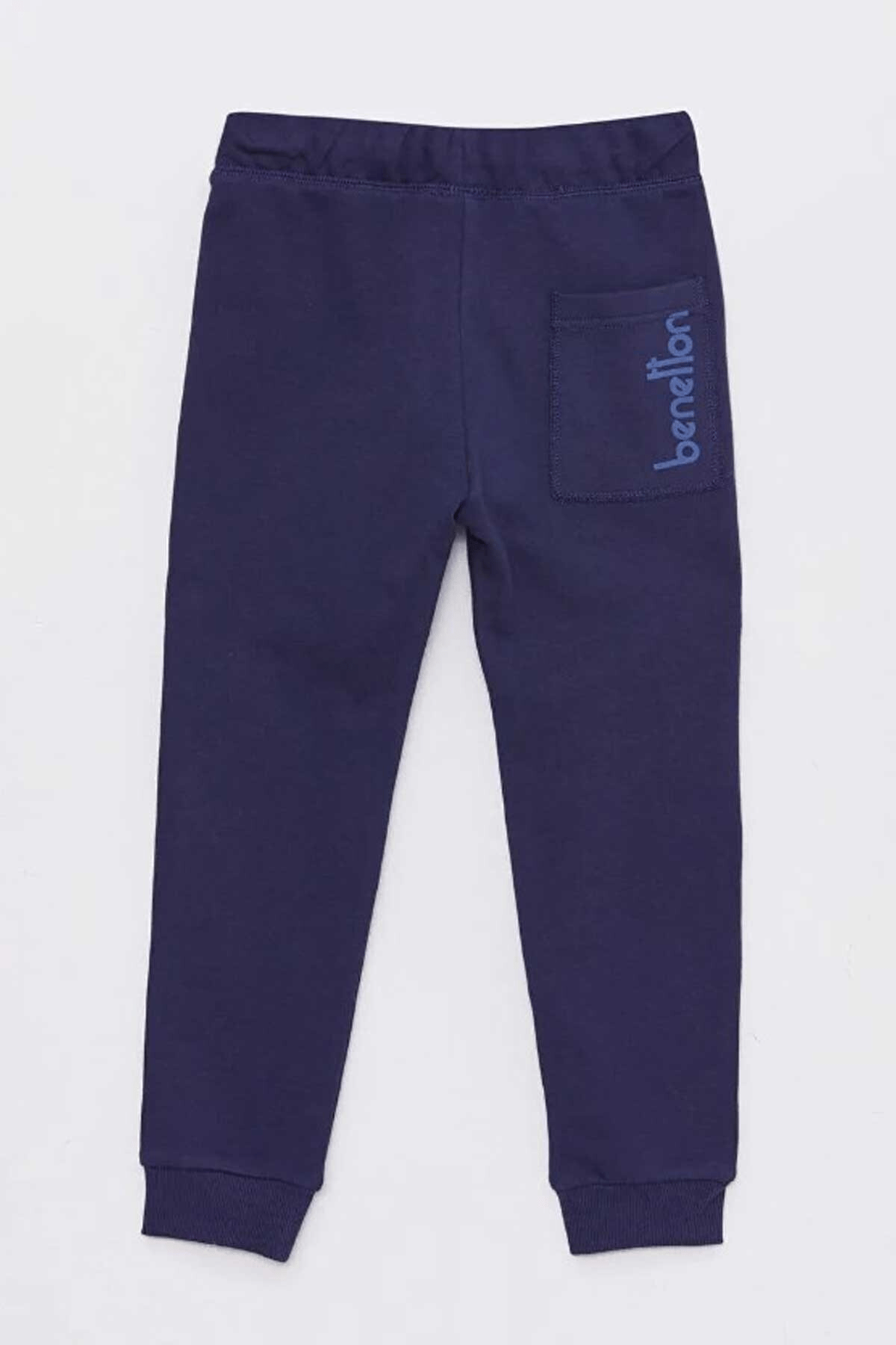 BENETTON ERKEK ÇOCUK E SMU_CEBİNDE BENETTON YAZILI EŞOFMAN ALTI 222A3J68CF03C