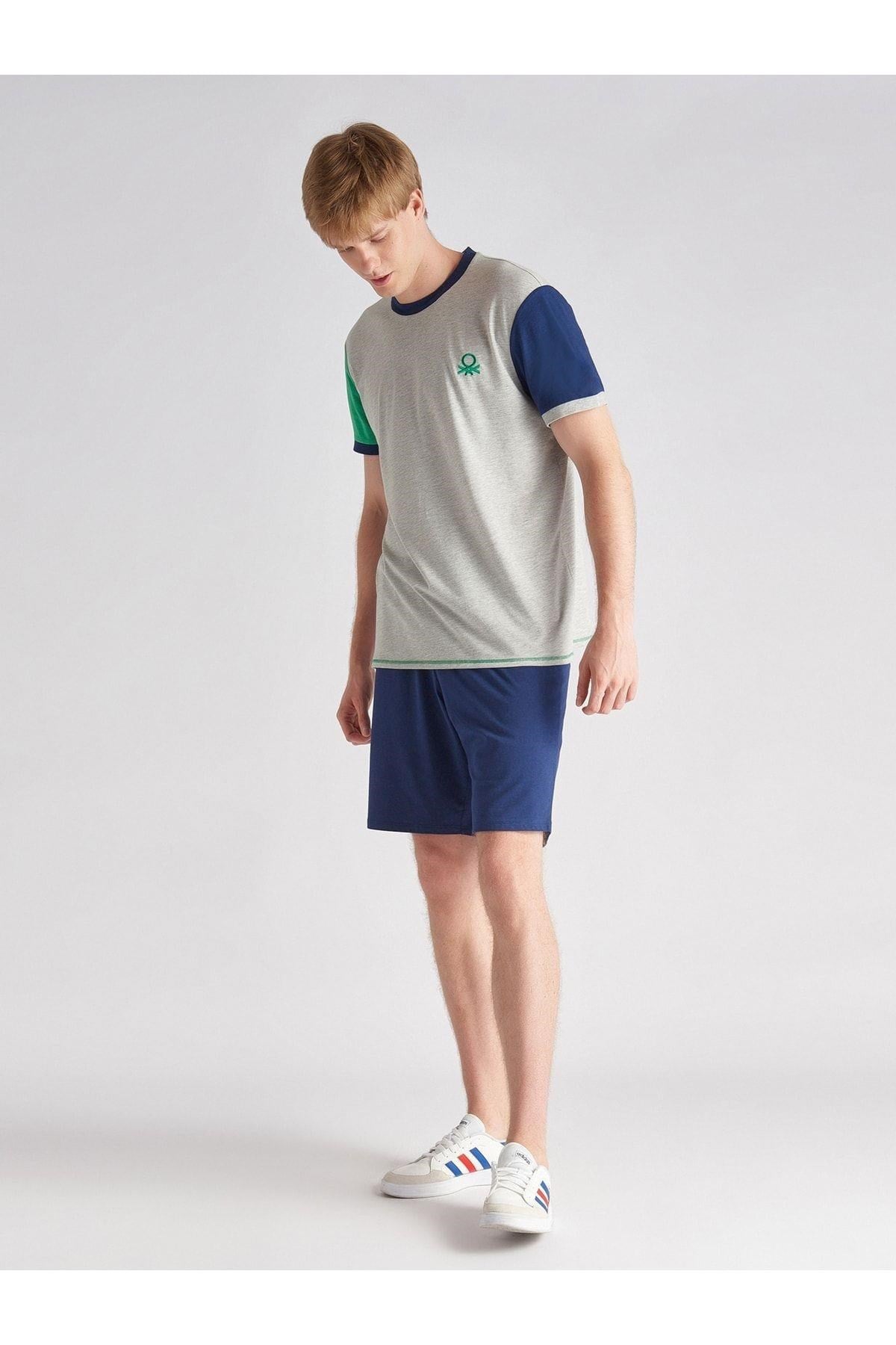 BENETTON ERKEK PİJAMA ALT ÜST TAKIM 335240