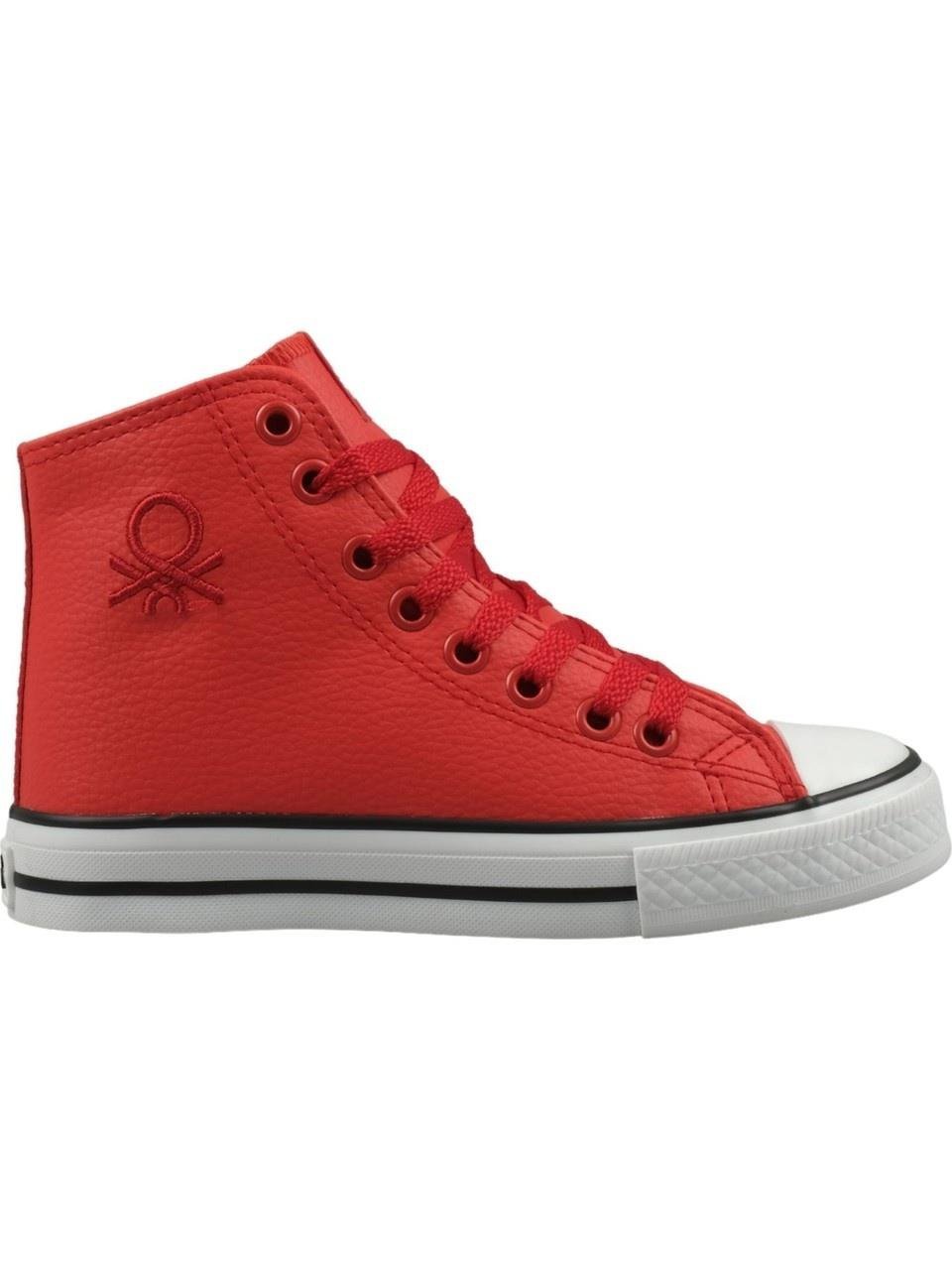 BENETTON KADIN KIRMIZI SPOR AYAKKABI BN-30727