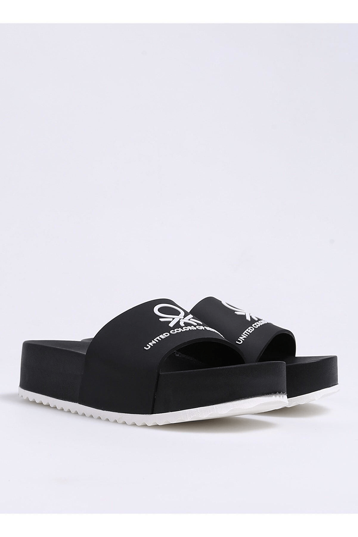 BENETTON KADIN SİYAH SANDALET BN-1211